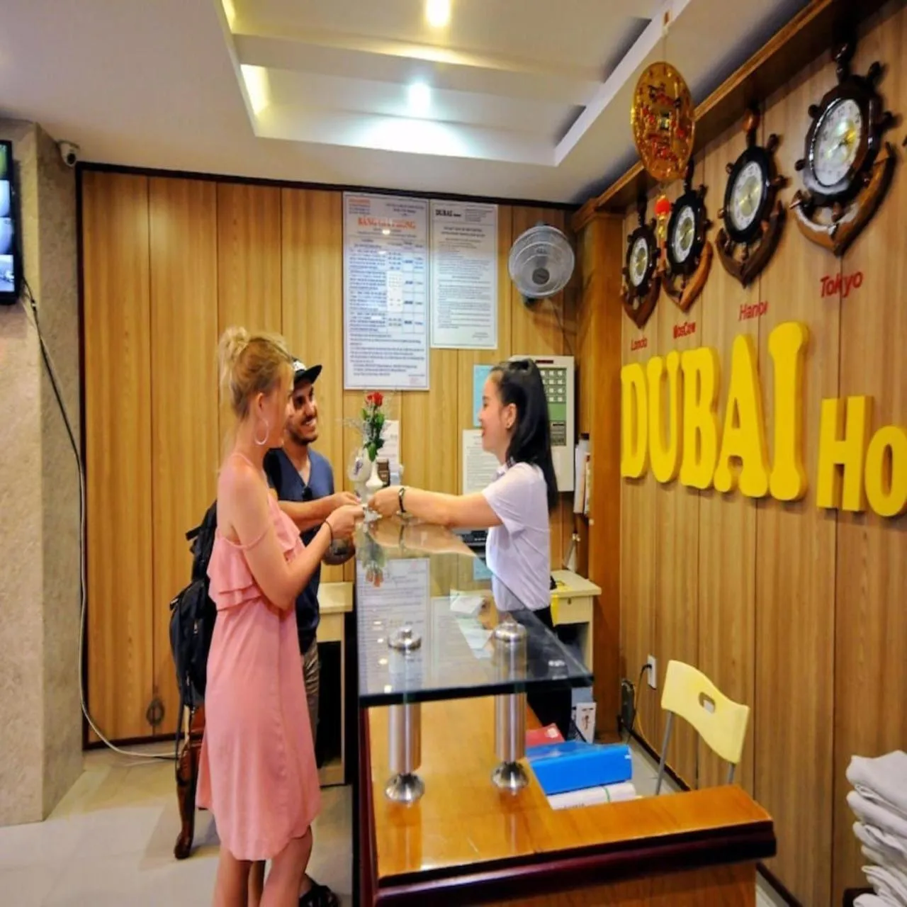 Property building in Dubai Nha Trang Hotel managed by HT