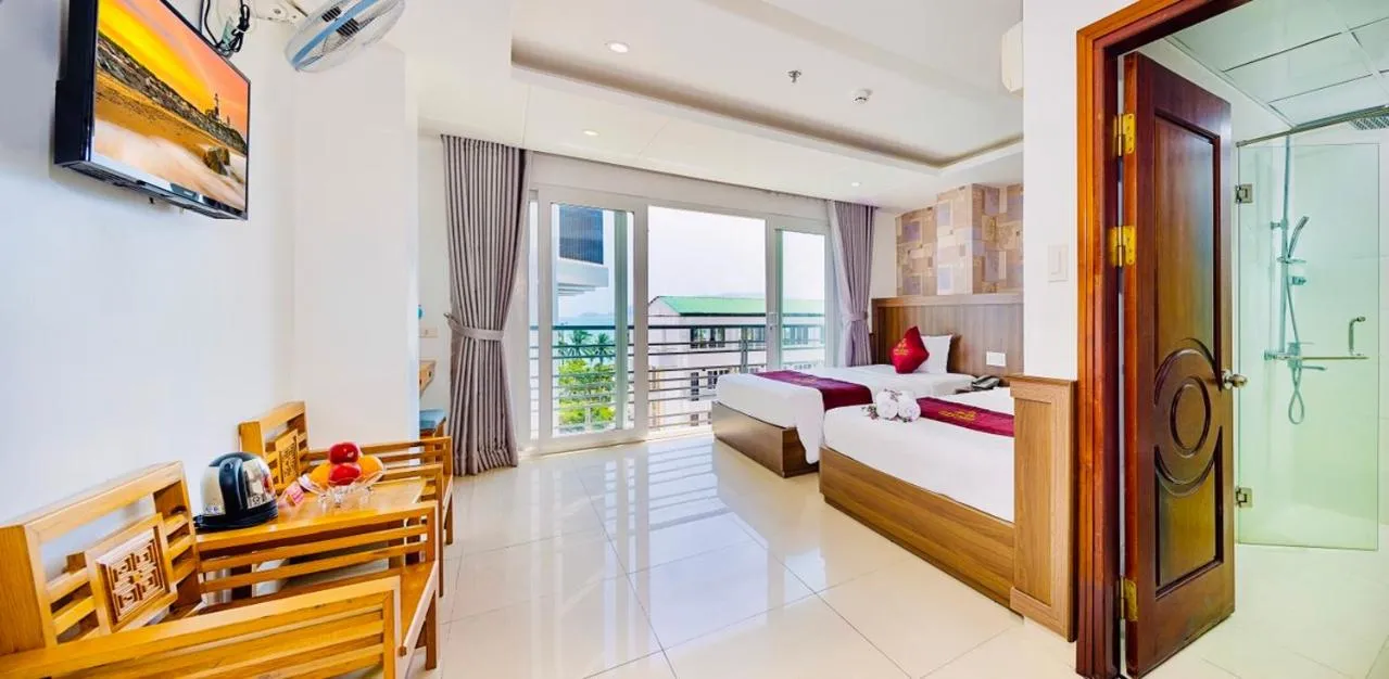 Bed in Dubai Nha Trang Hotel managed by HT