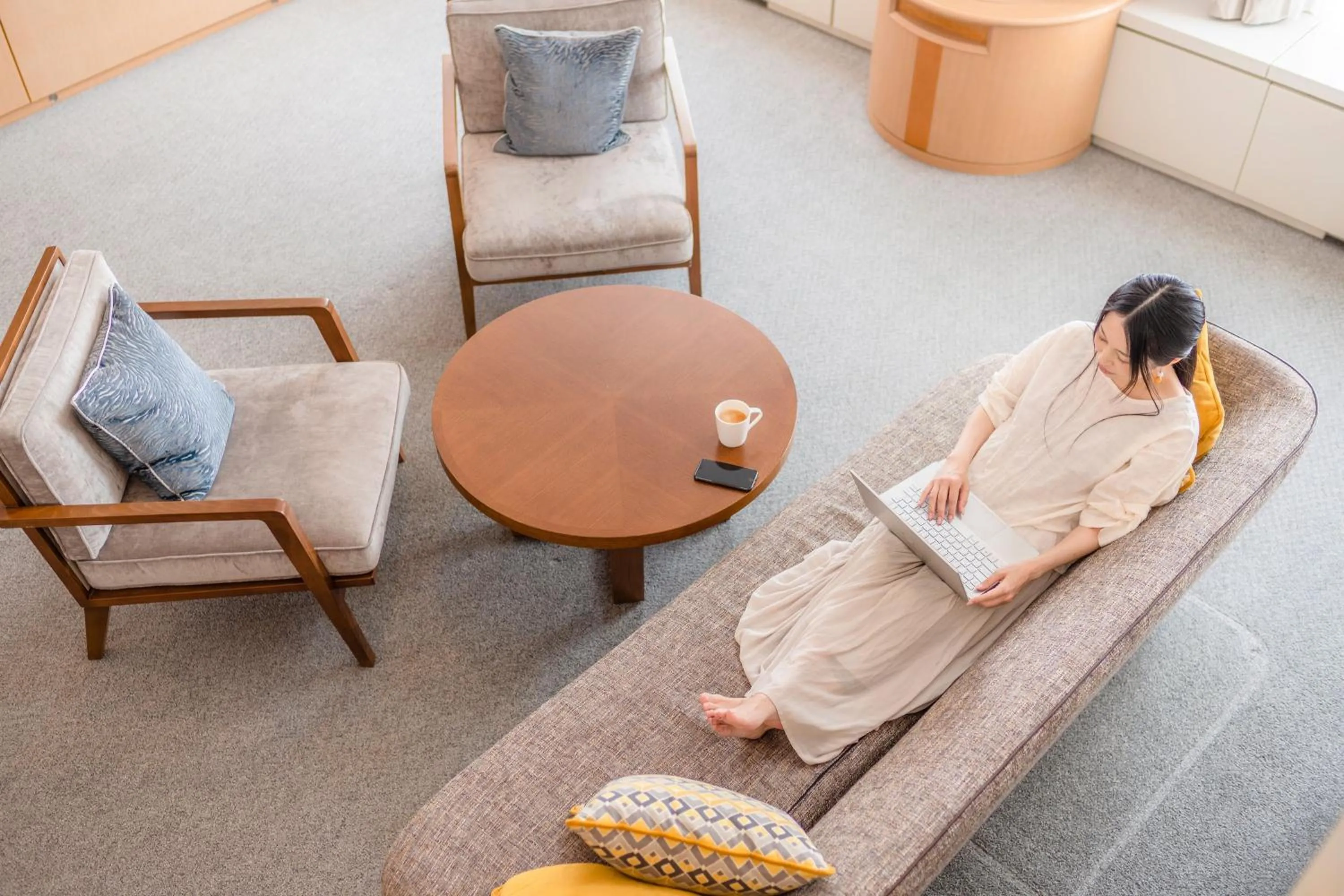 Living room in The Westin Rusutsu Resort