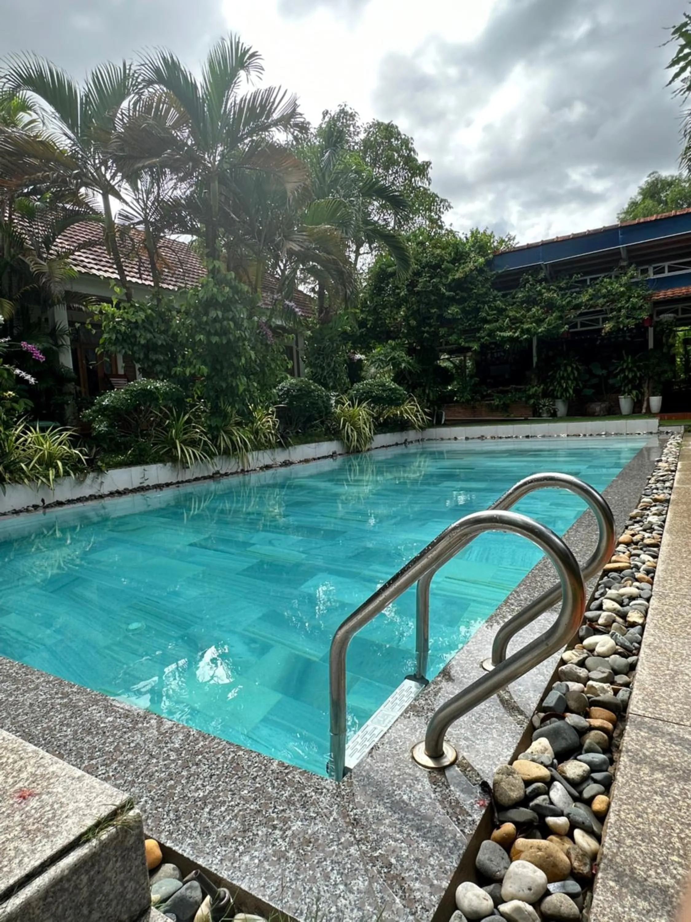 Swimming pool in Little Garden Bungalow