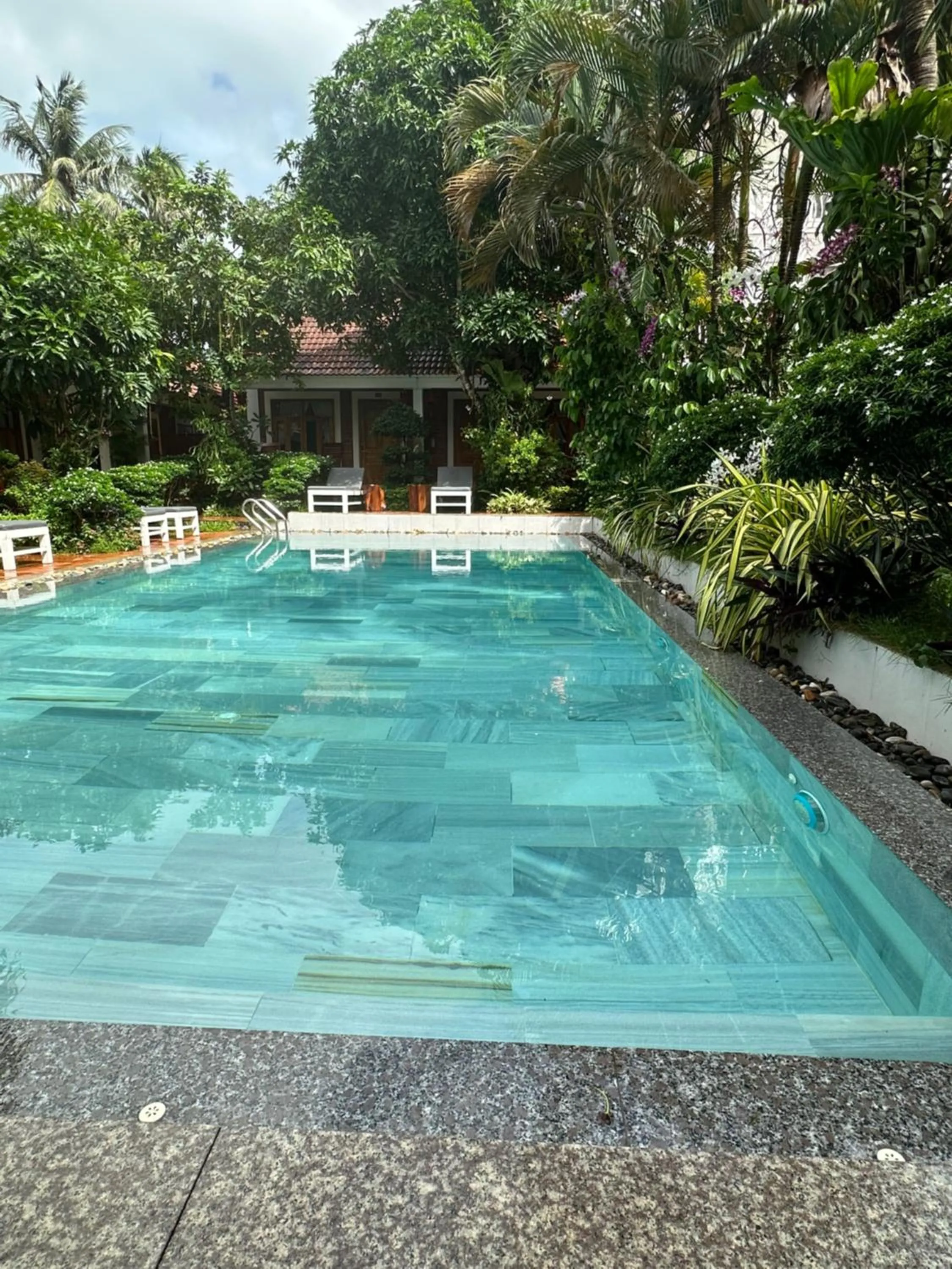 Swimming pool in Little Garden Bungalow