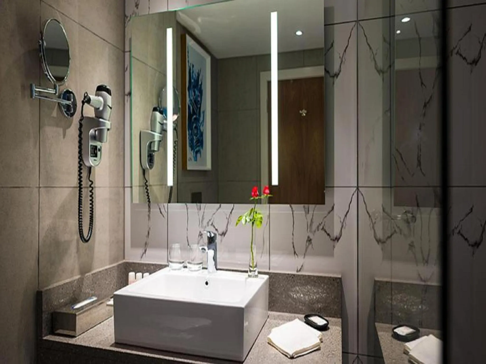 Bathroom in Hotel 2 Fevrier