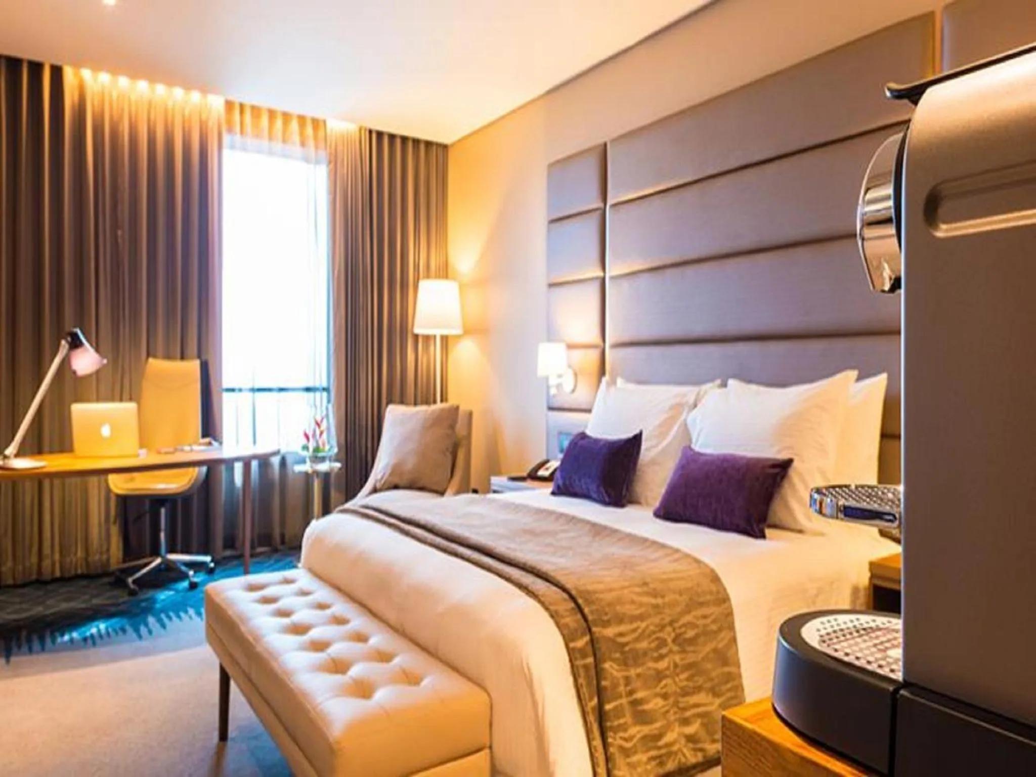 Coffee/tea facilities, Bed in Hotel 2 Fevrier