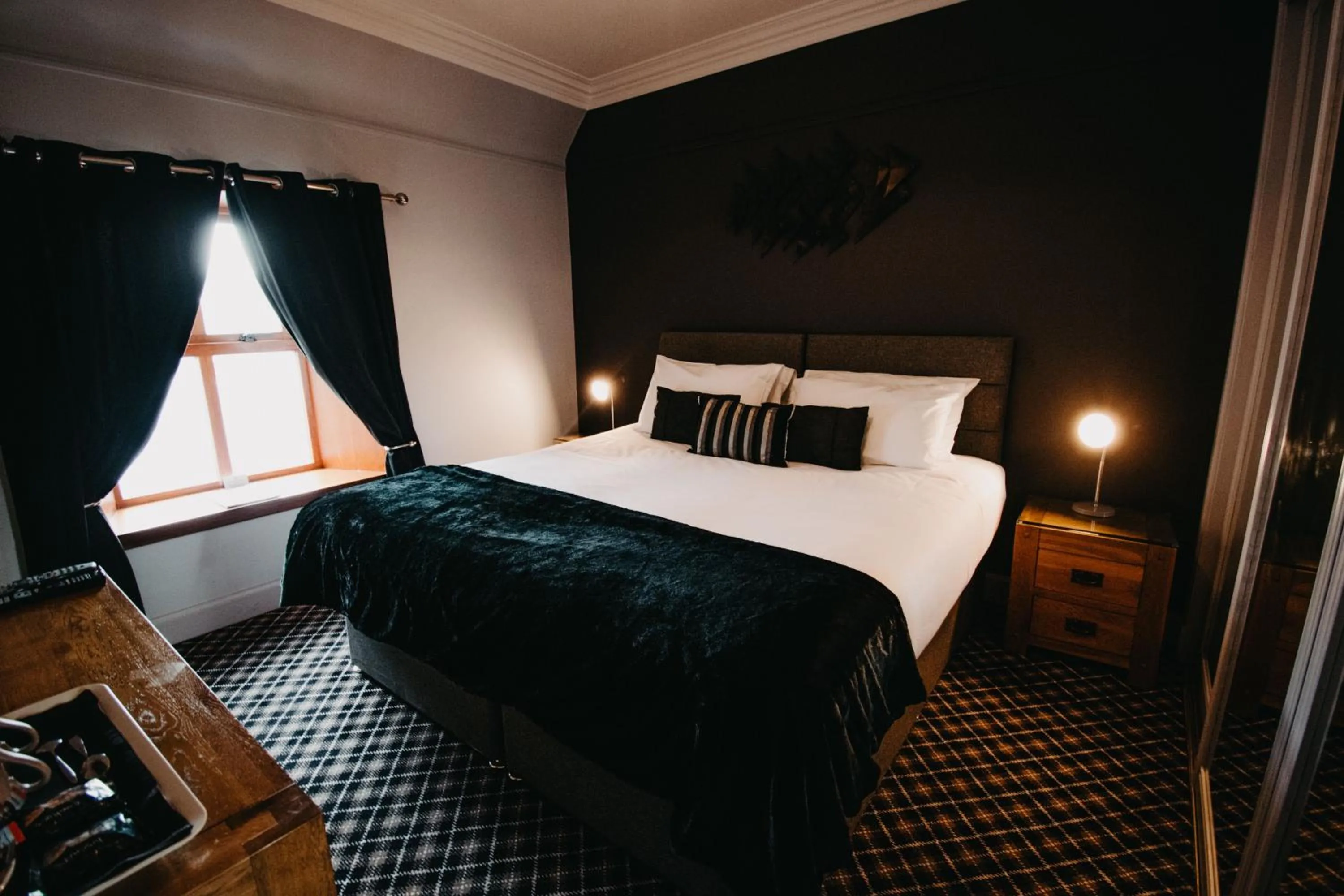 Bed in Seafield Arms Hotel