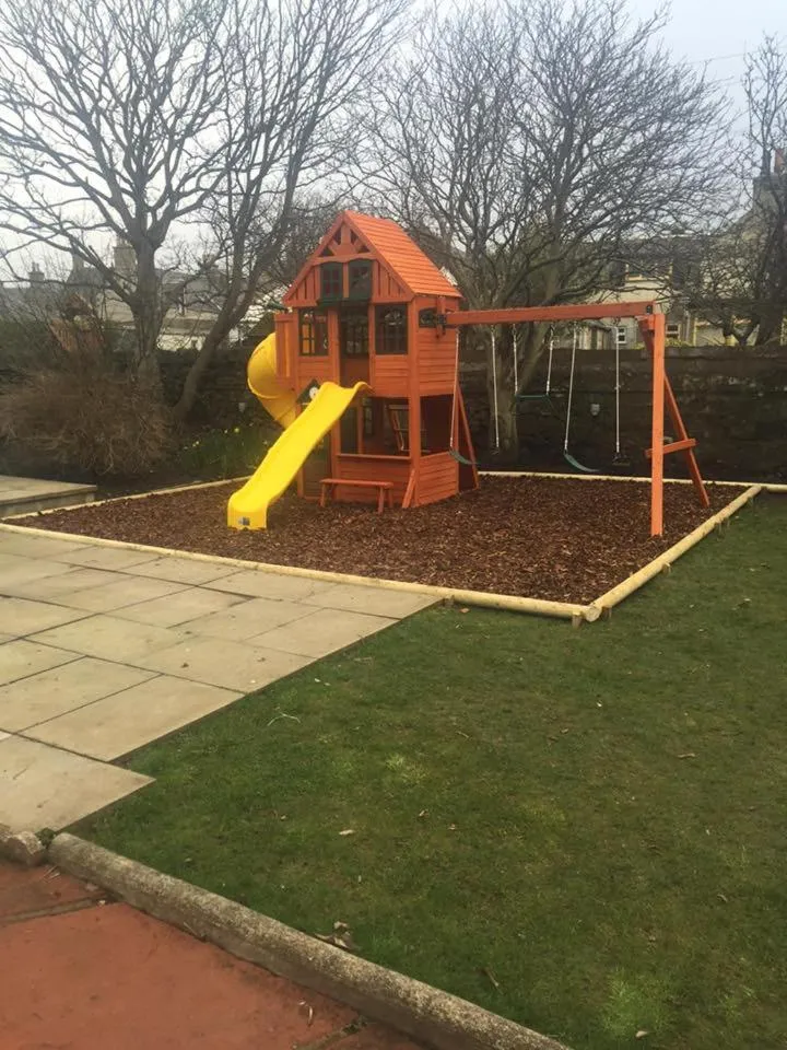 Children play ground in Seafield Arms Hotel