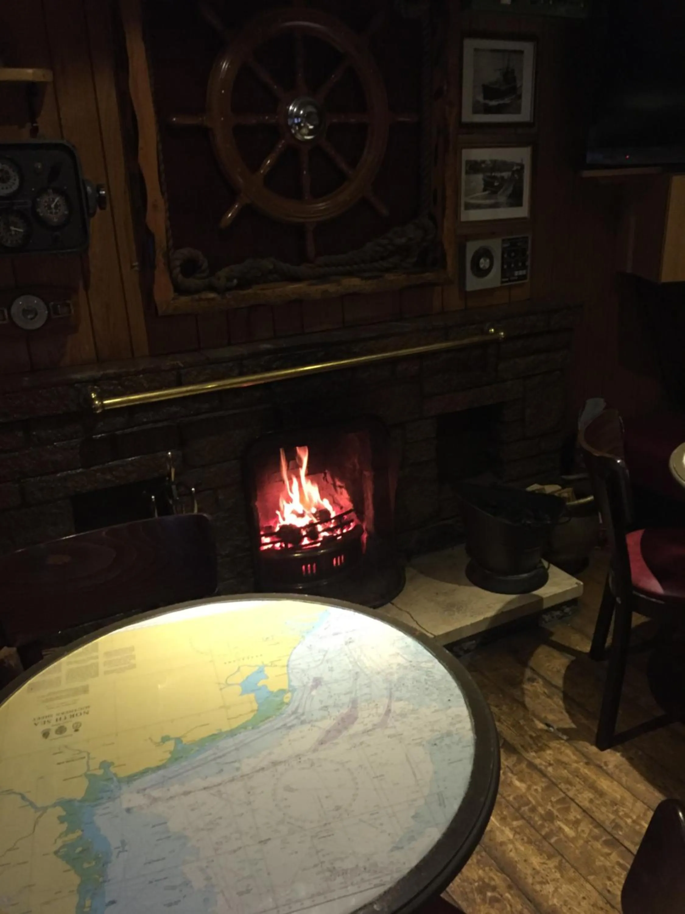 Decorative detail in Seafield Arms Hotel