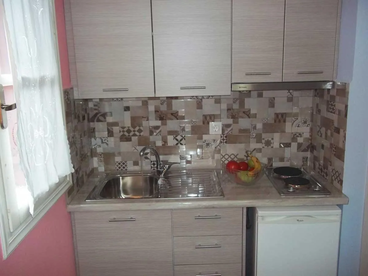 stove in Apartments Filoxenia Zois