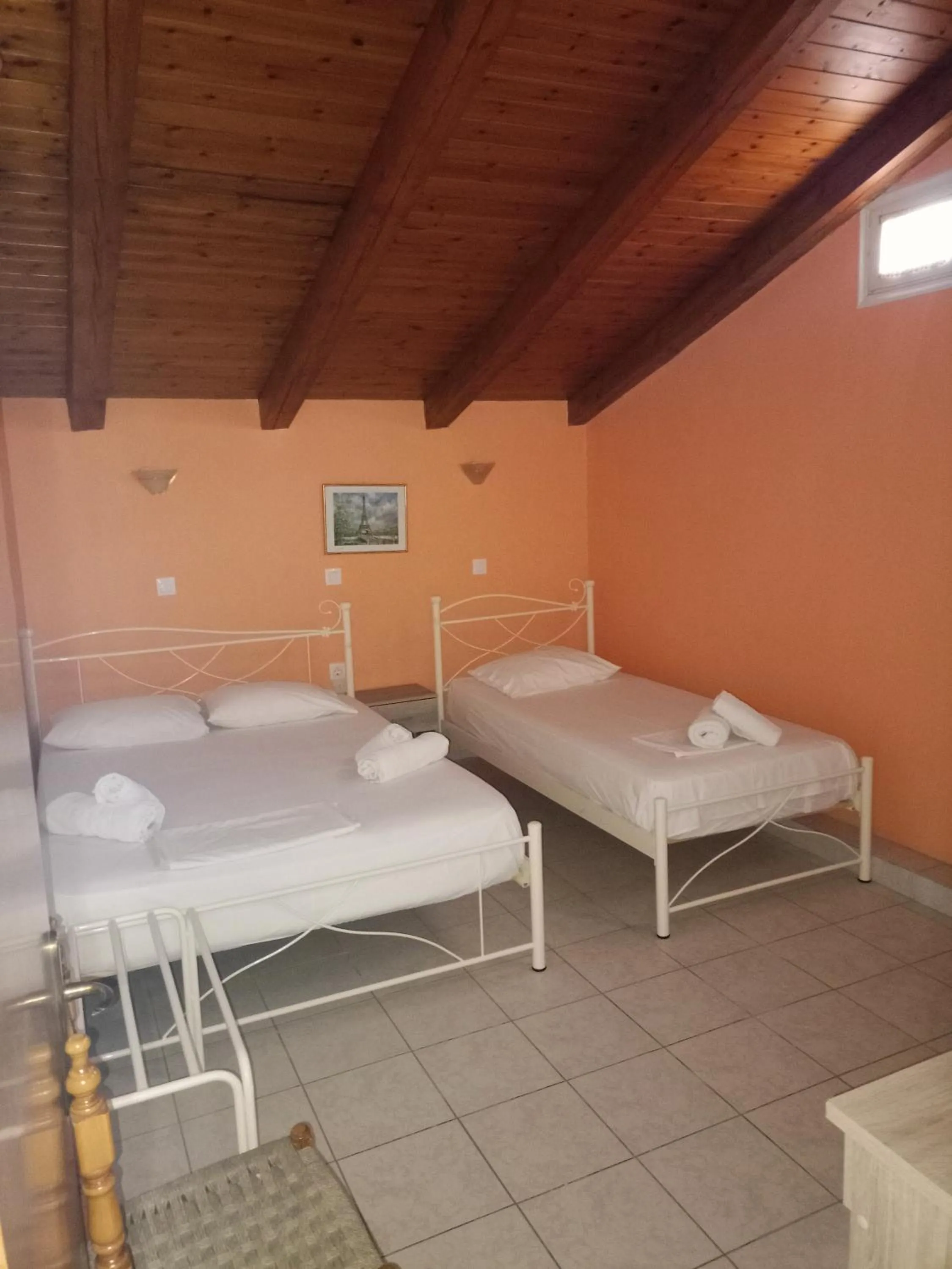 Bedroom, Bed in Apartments Filoxenia Zois