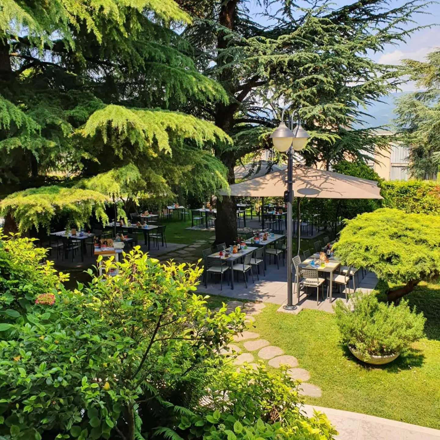 Garden view in Hotel Ristorante al Giardinetto