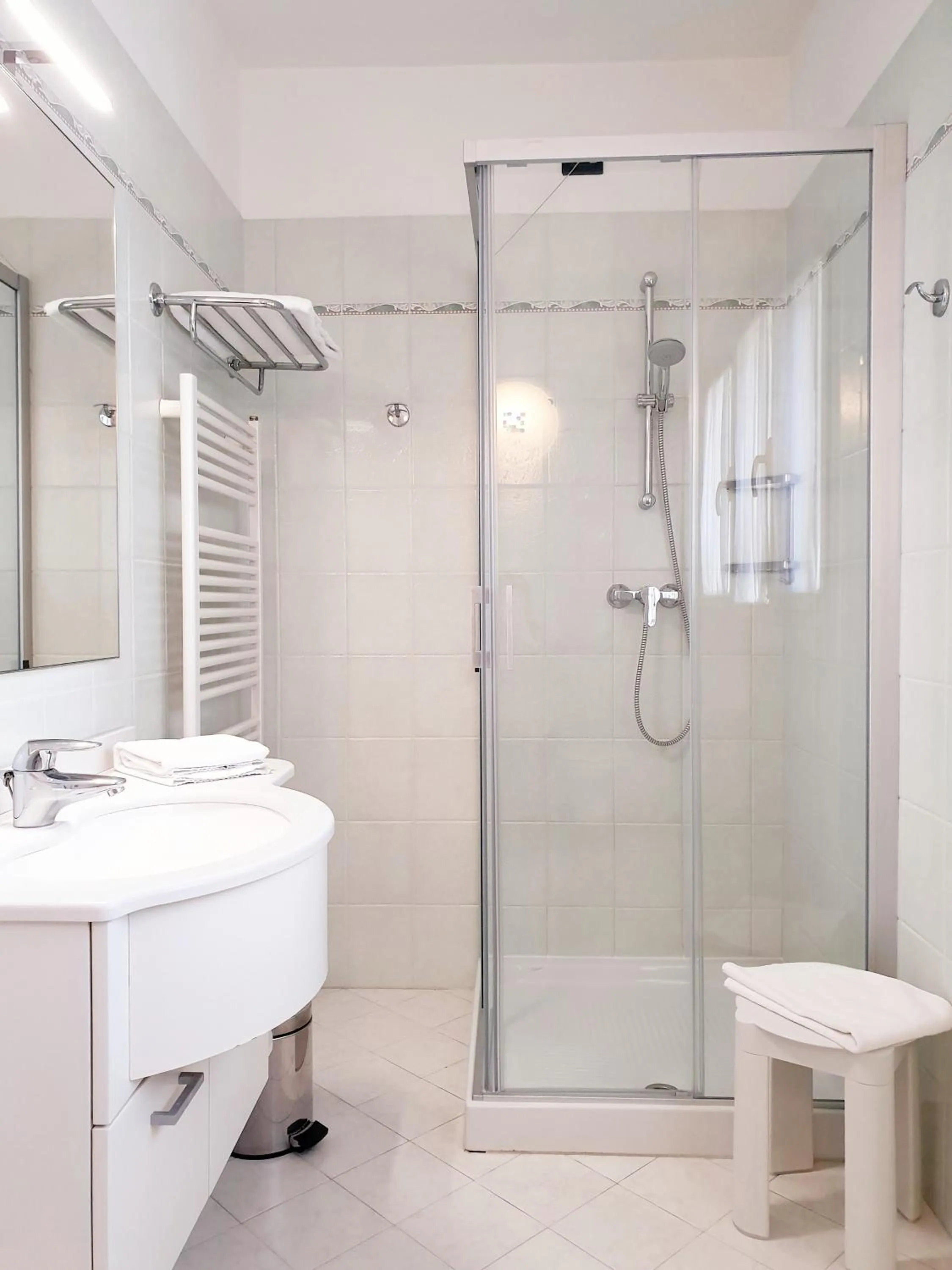 Shower in Hotel Ristorante al Giardinetto