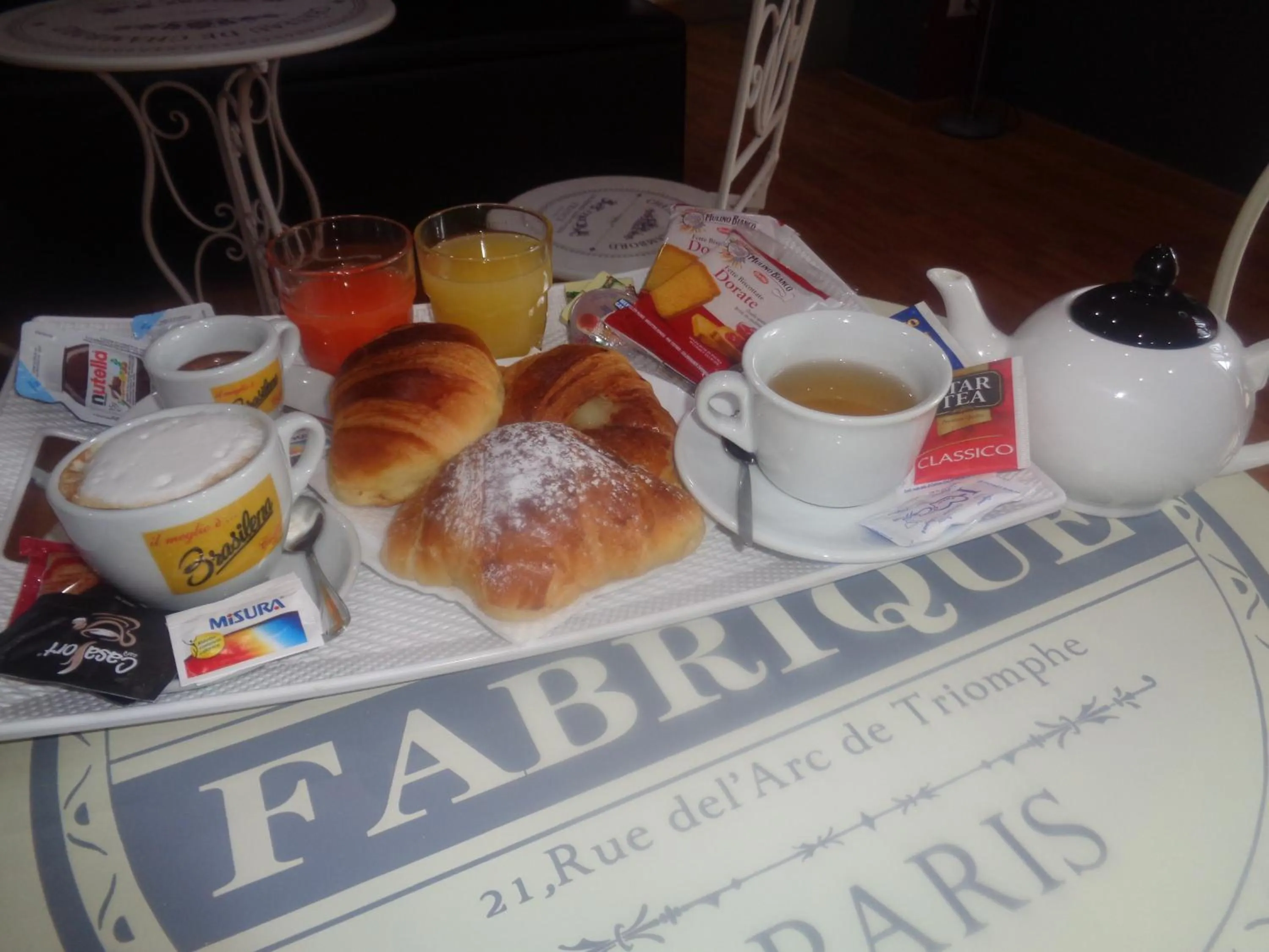 Food and drinks in Royal Dante