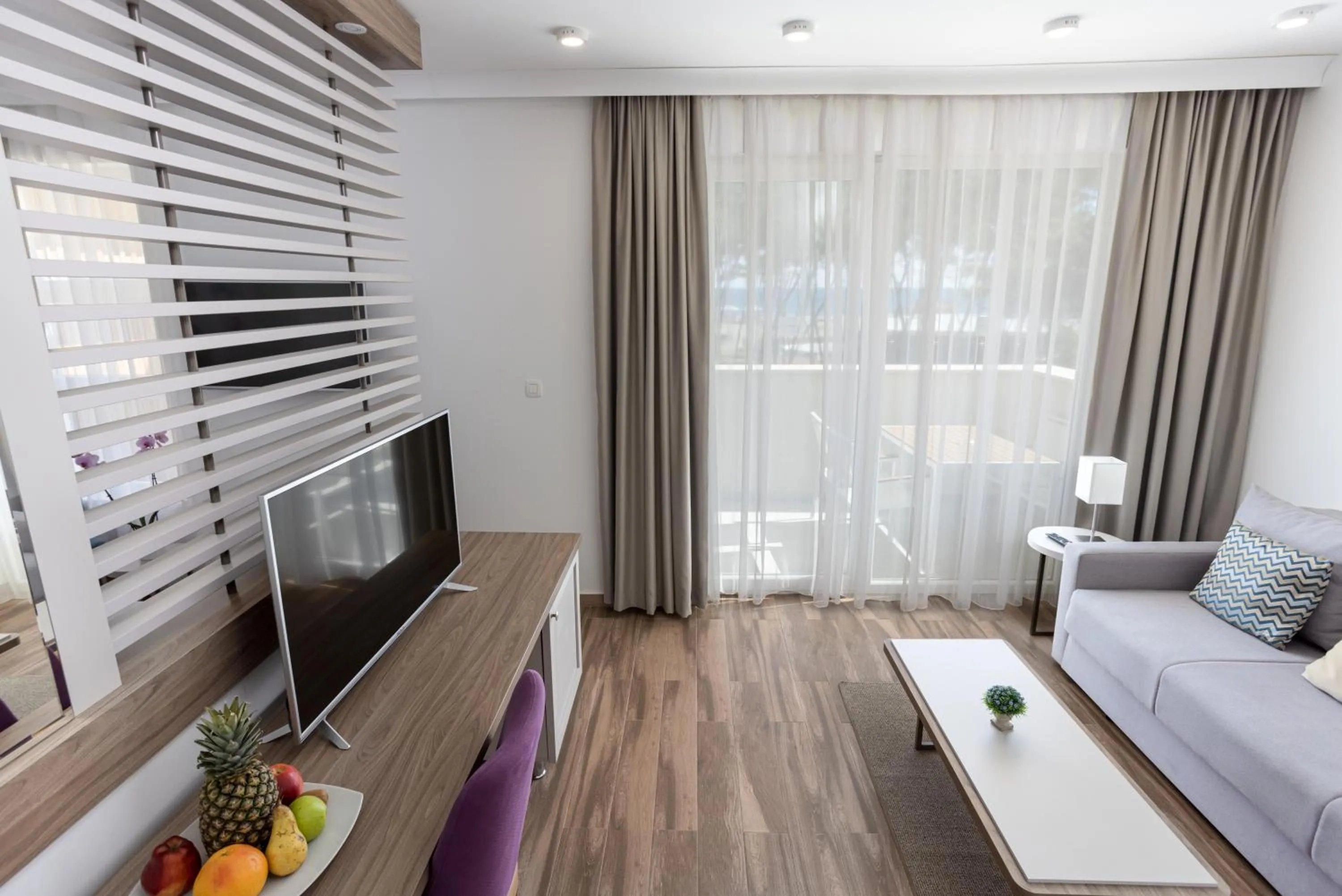 Seating area, Bed in Azul Beach Resort Montenegro by Karisma - All Inclusive