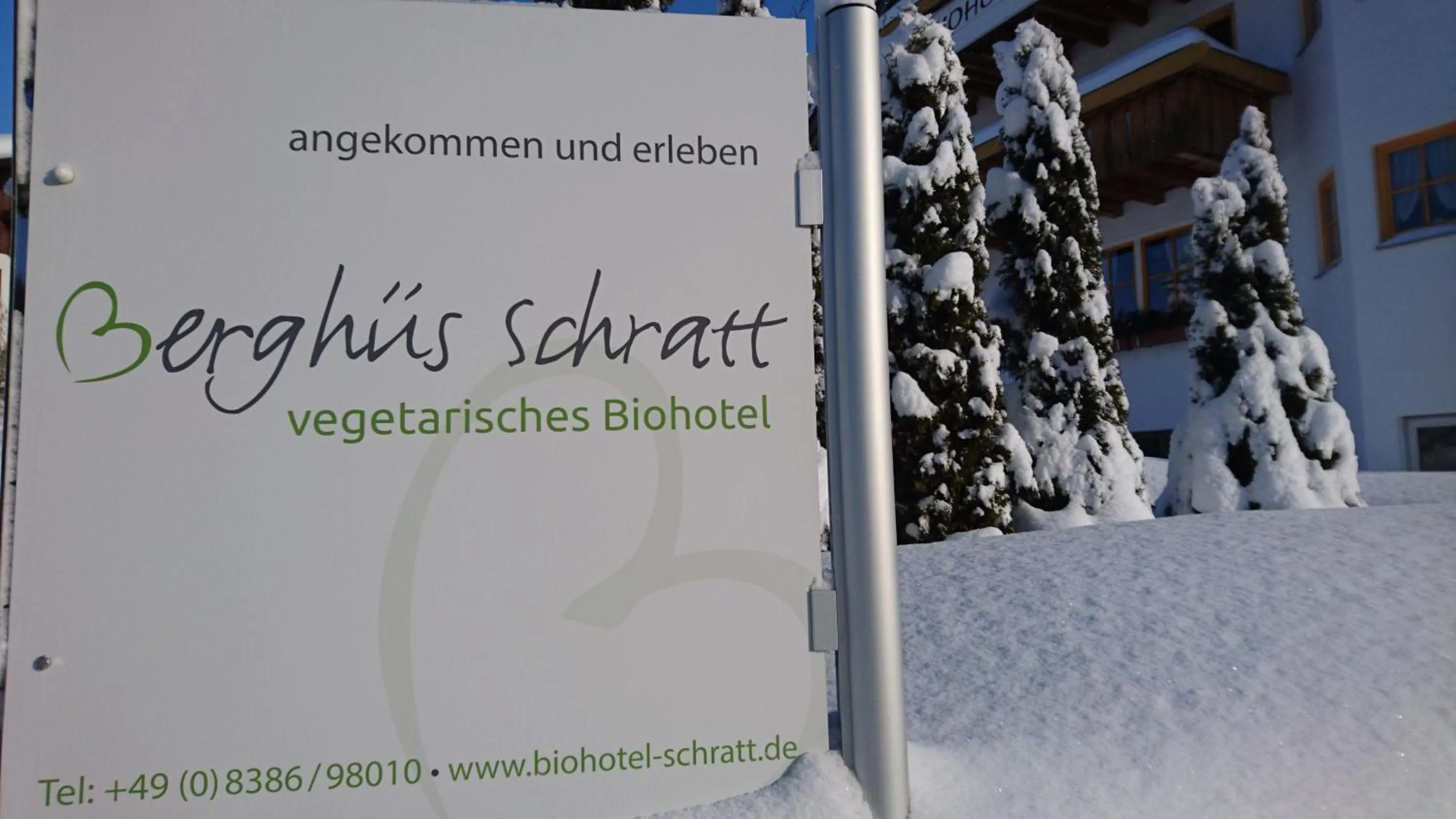 Winter in Berghüs Schratt - EINFACH ANDERS - Ihr vegetarisches und veganes Biohotel