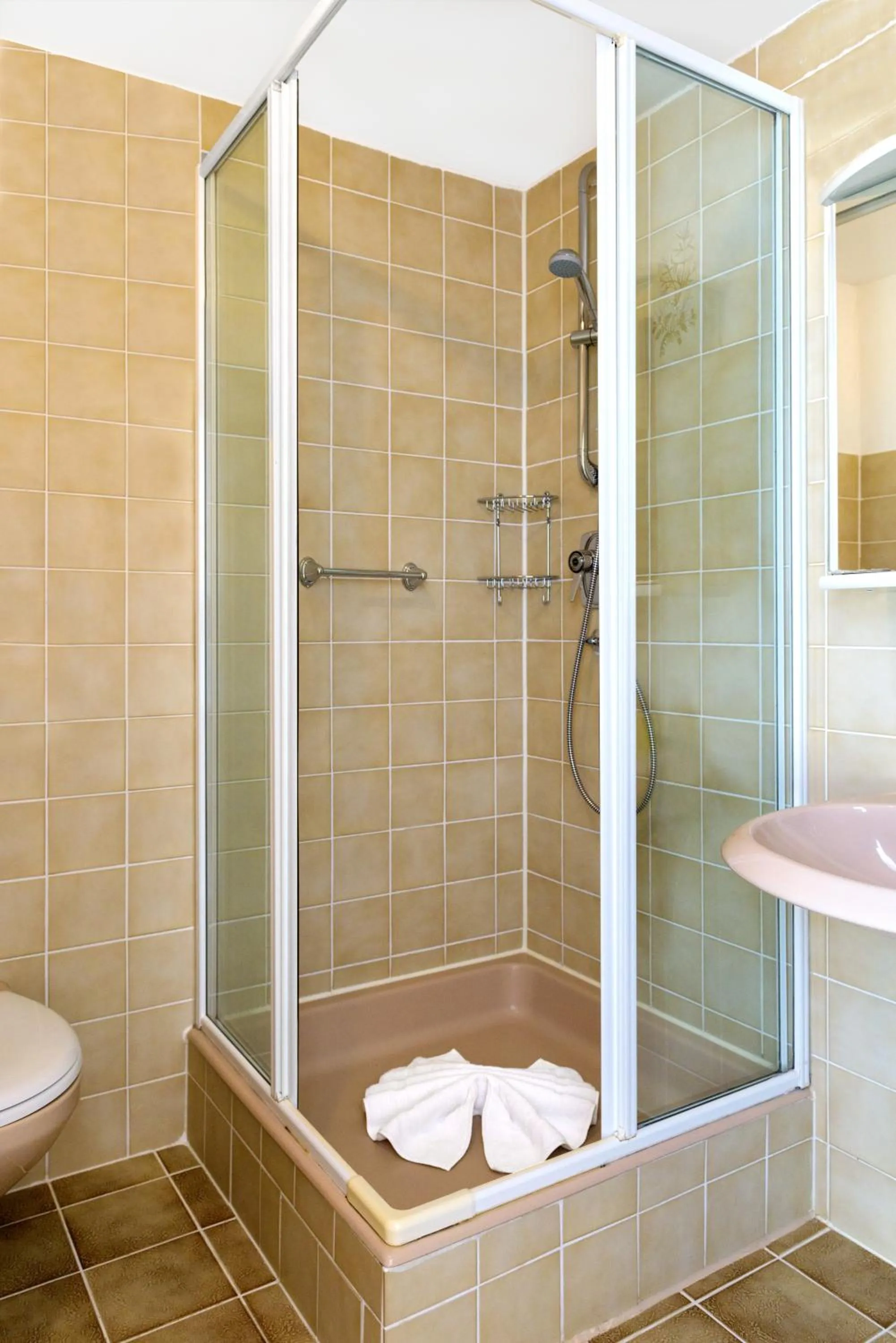 Bathroom in Berghüs Schratt - EINFACH ANDERS - Ihr vegetarisches und veganes Biohotel