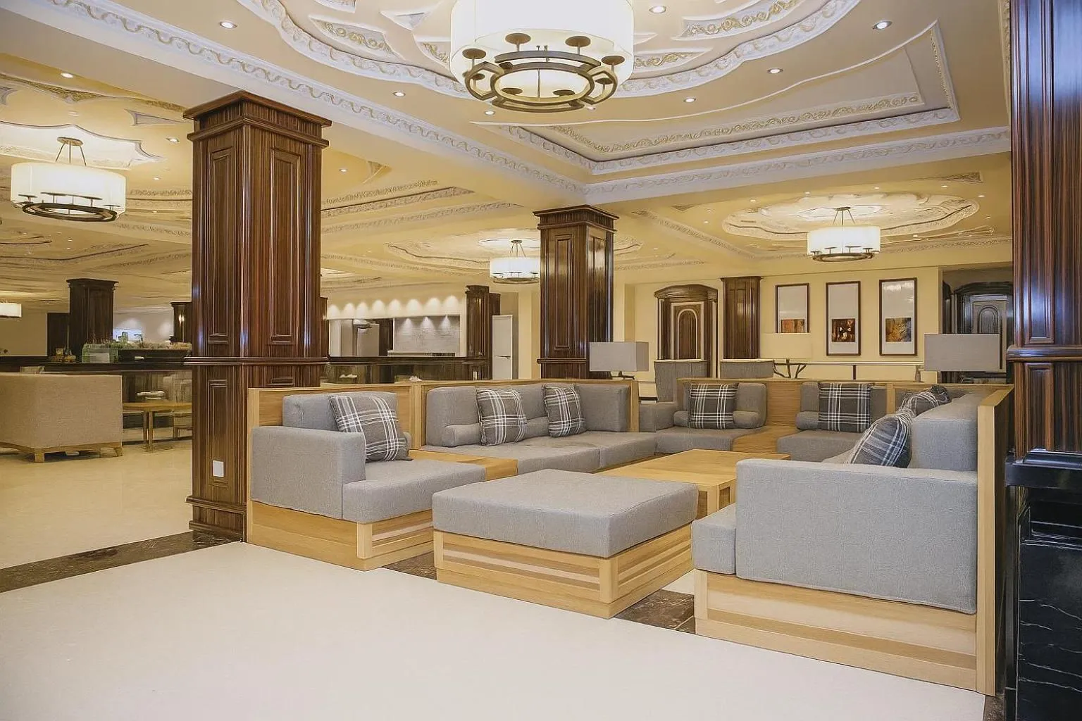 Lobby or reception in Hotel Atlas