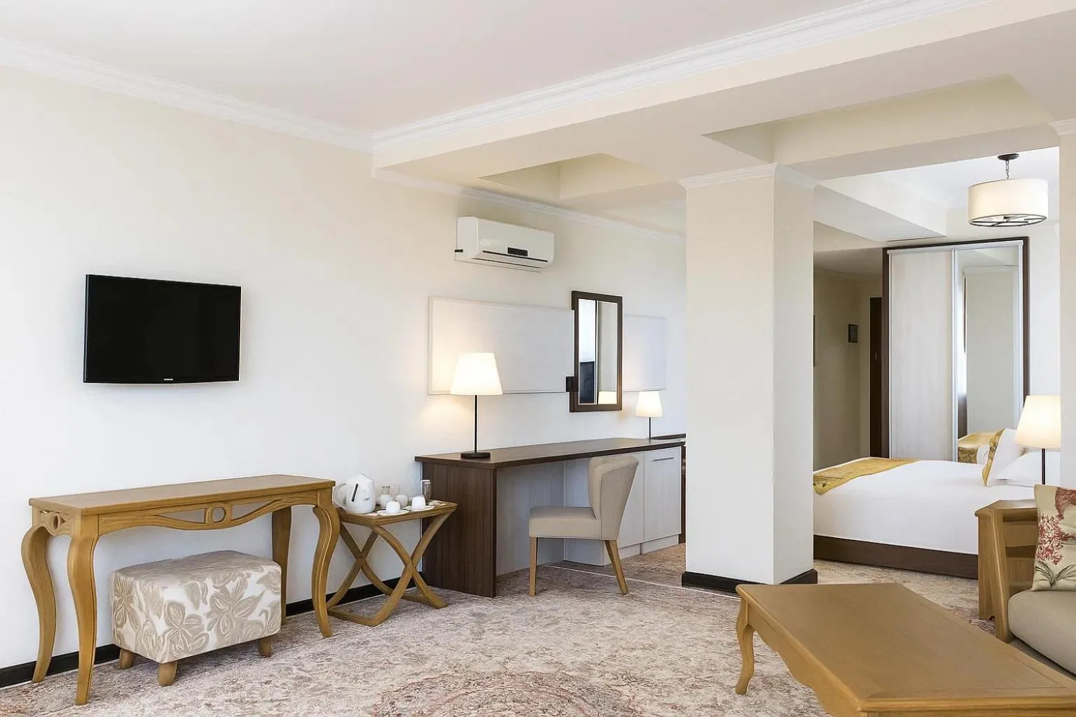 Seating area in Hotel Atlas