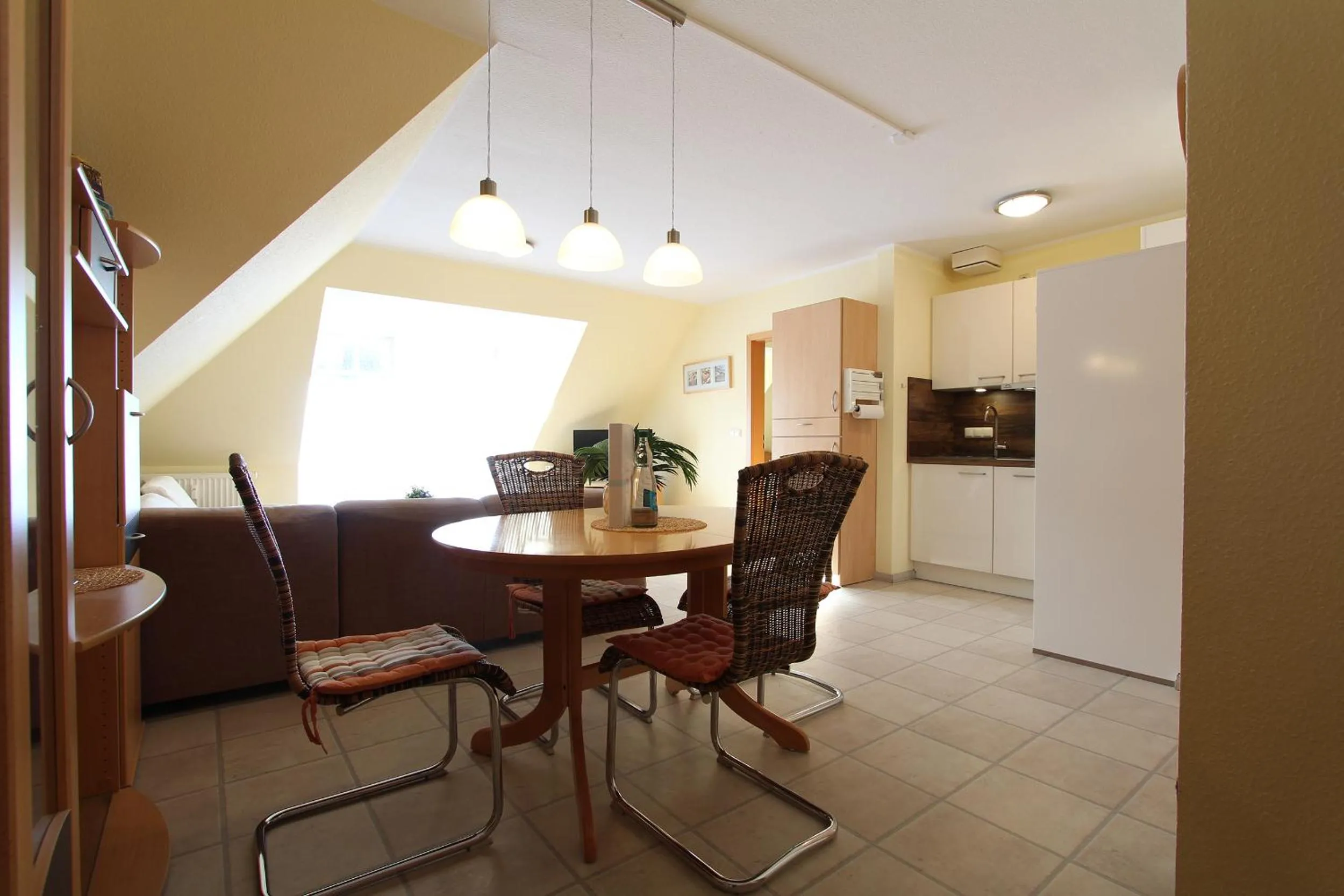 Living room in Ferienwohnung Möwennest