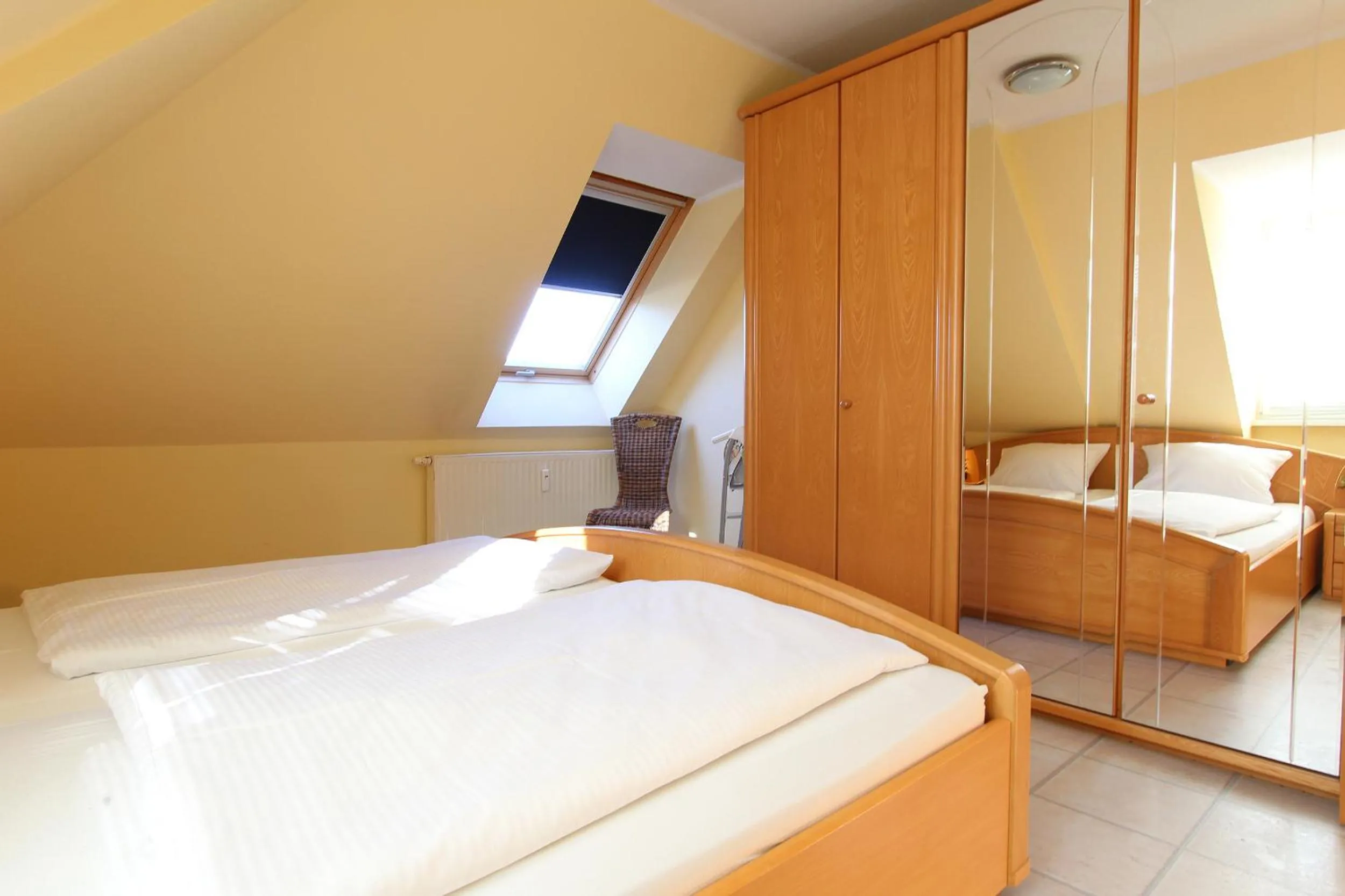 Bedroom, Bed in Ferienwohnung Möwennest