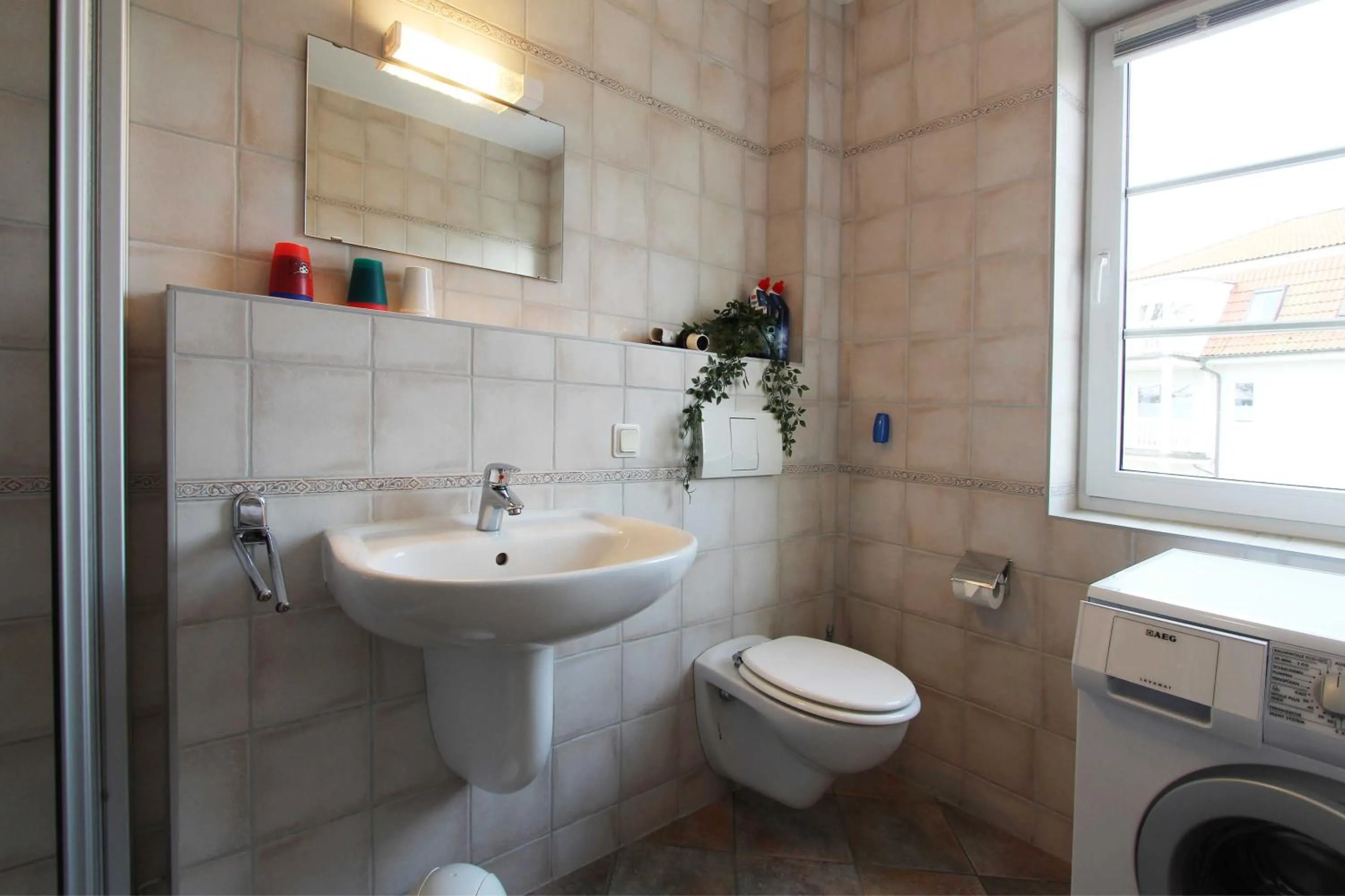 Bathroom in Ferienwohnung Ostseeinsel
