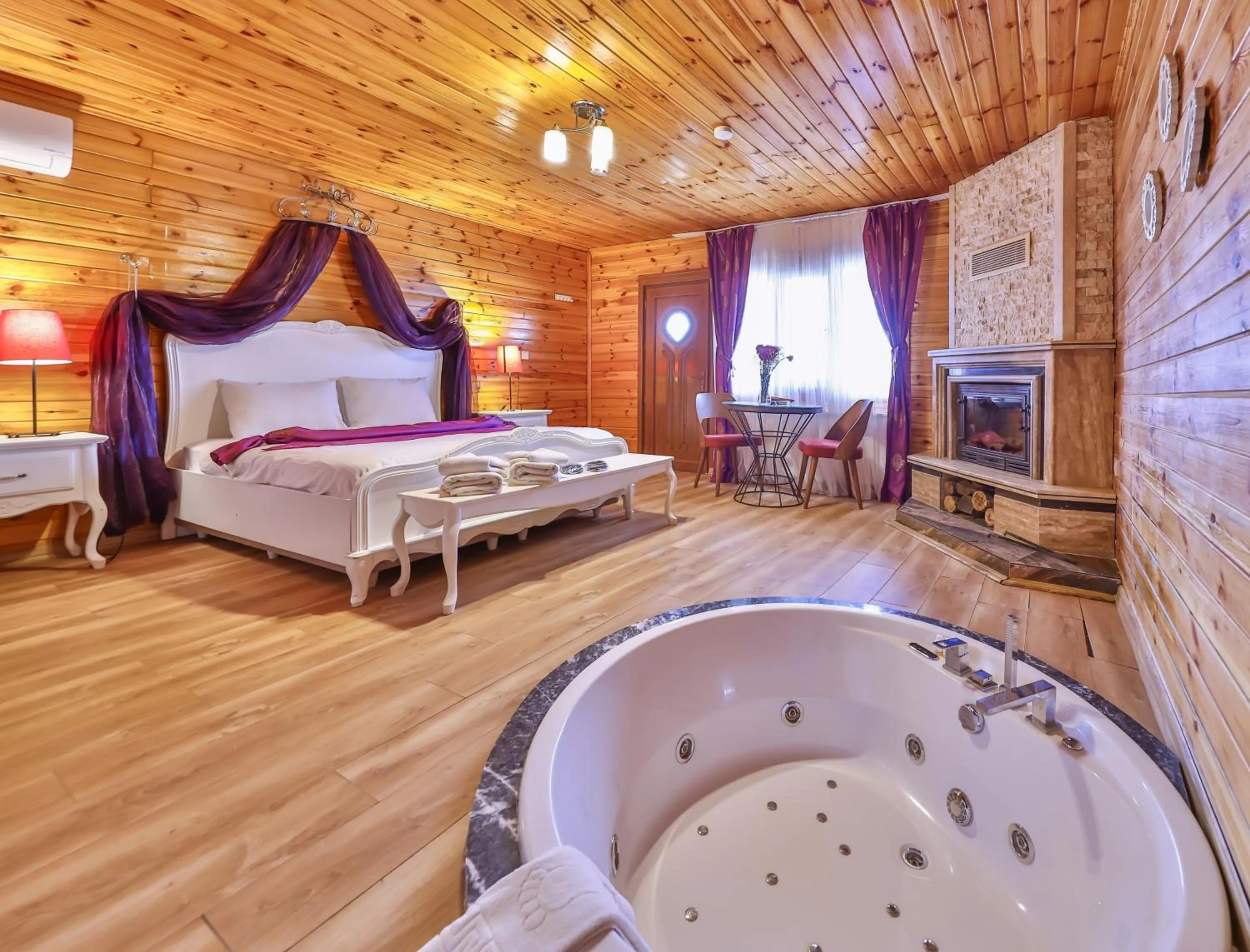 Bed in Agva Teras Garden Hotel & Bungalow