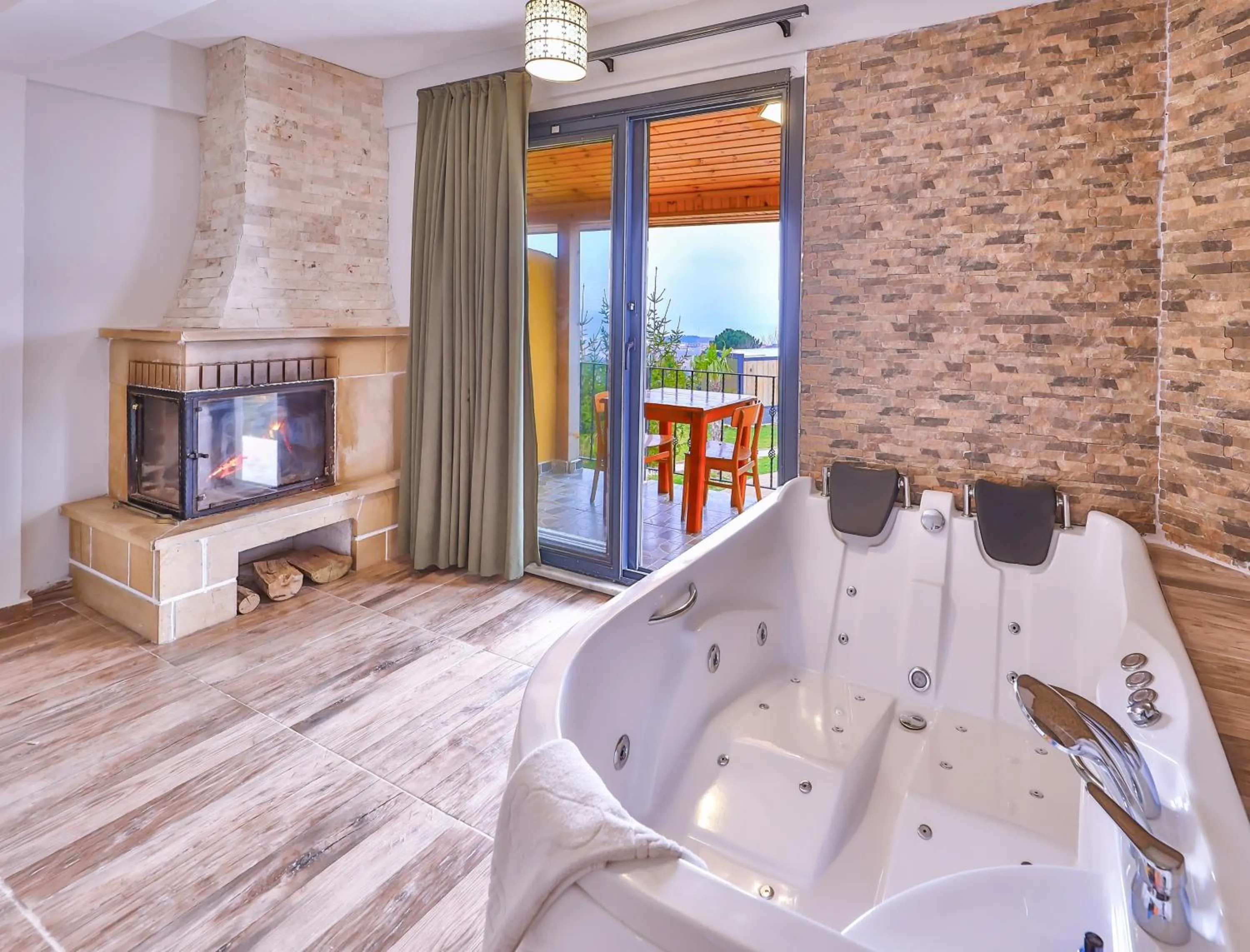 Bed in Agva Teras Garden Hotel & Bungalow