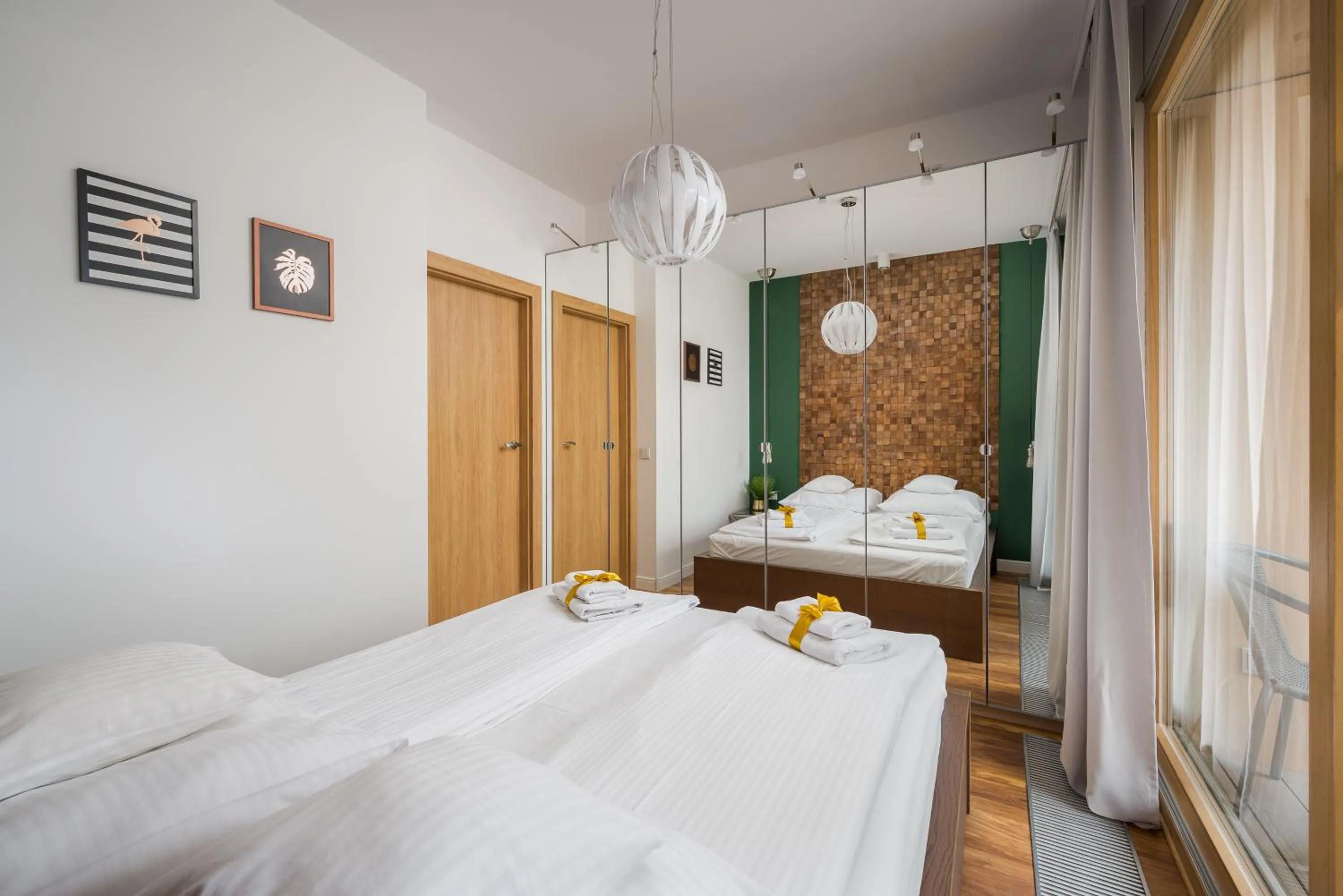 Bedroom, Bed in GO Apartments - ApartHotel