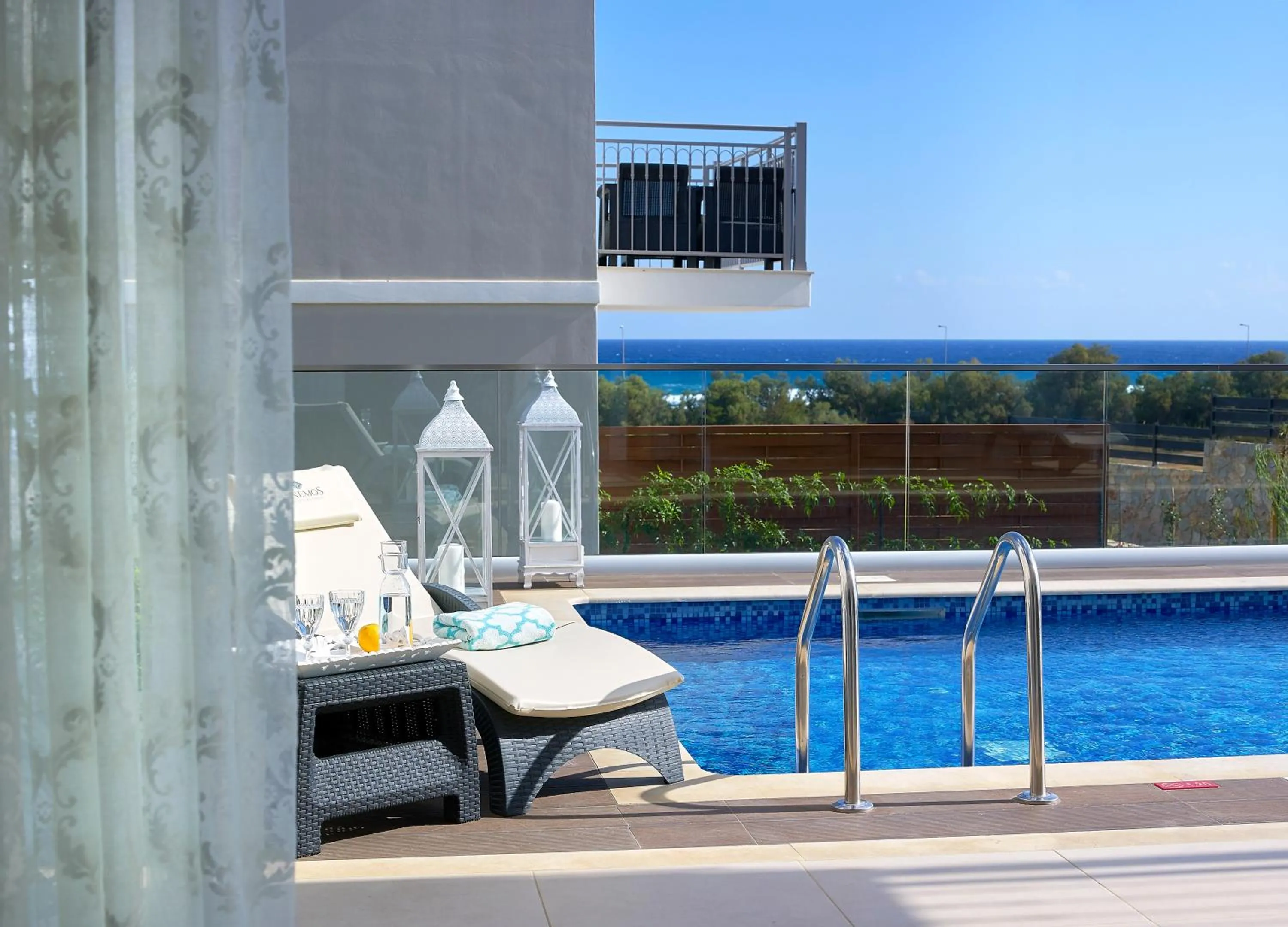 Balcony/Terrace in Anemos Luxury Grand Resort