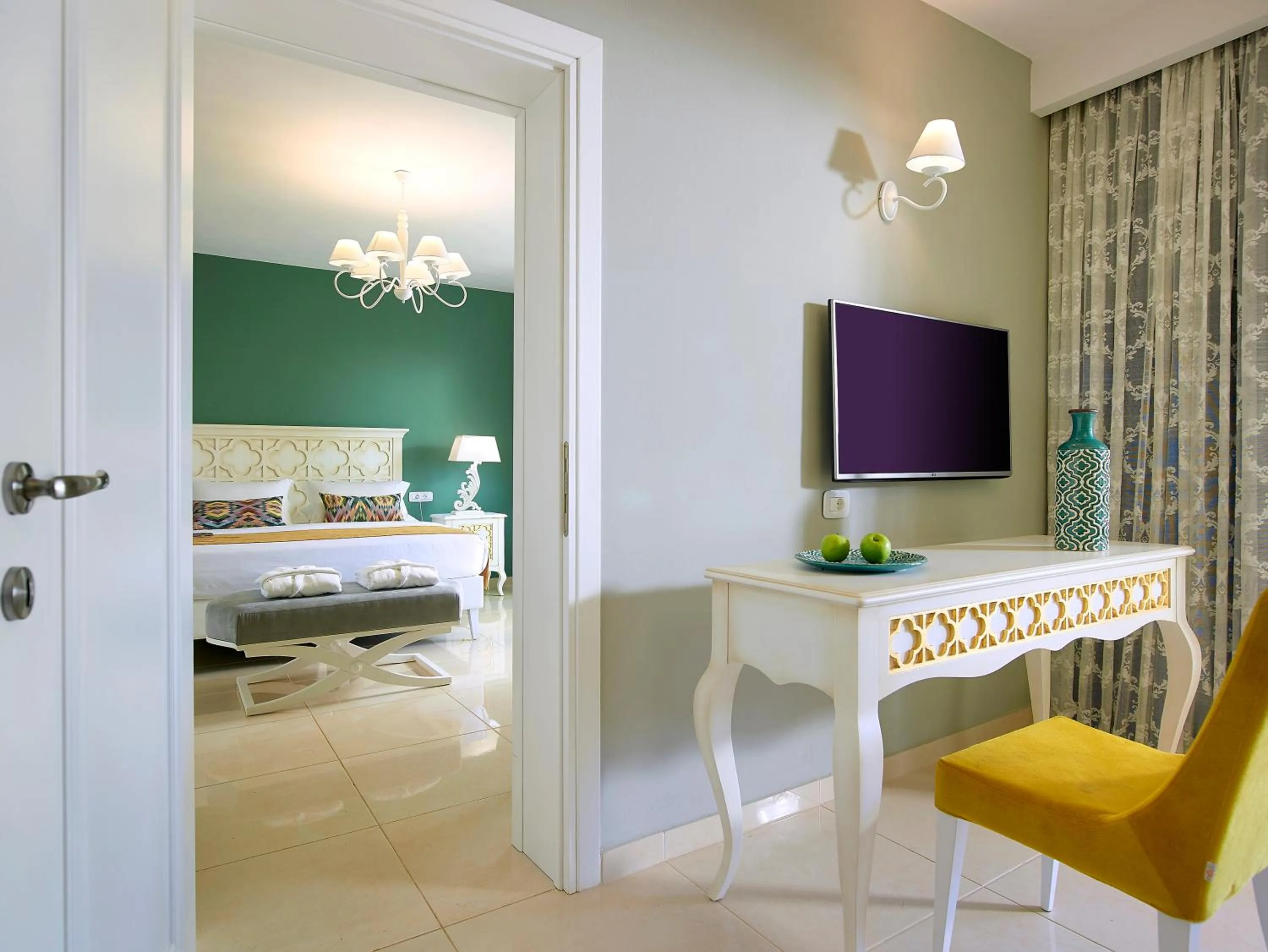 Bedroom, Bed in Anemos Luxury Grand Resort