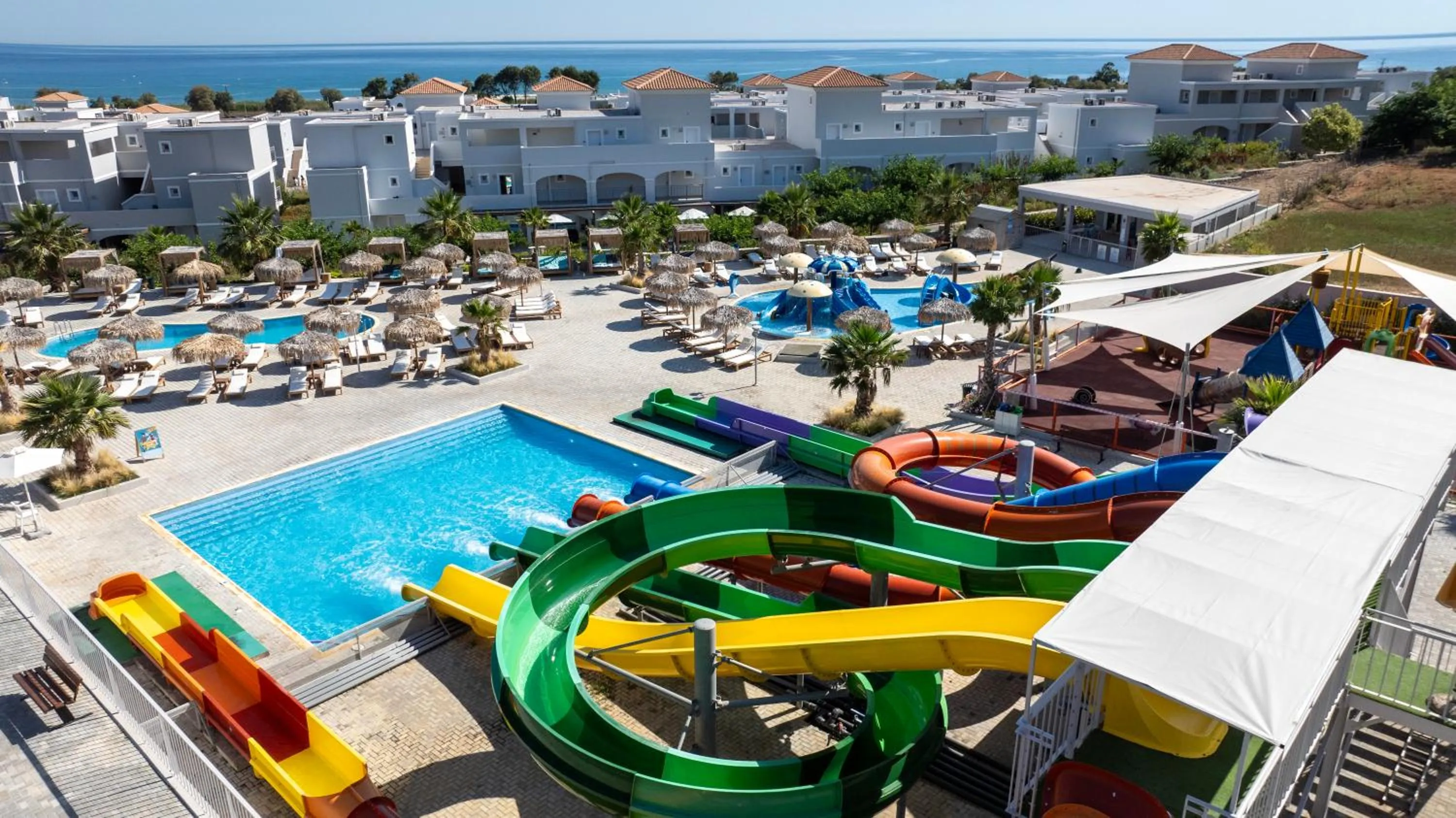 Aqua park in Anemos Luxury Grand Resort