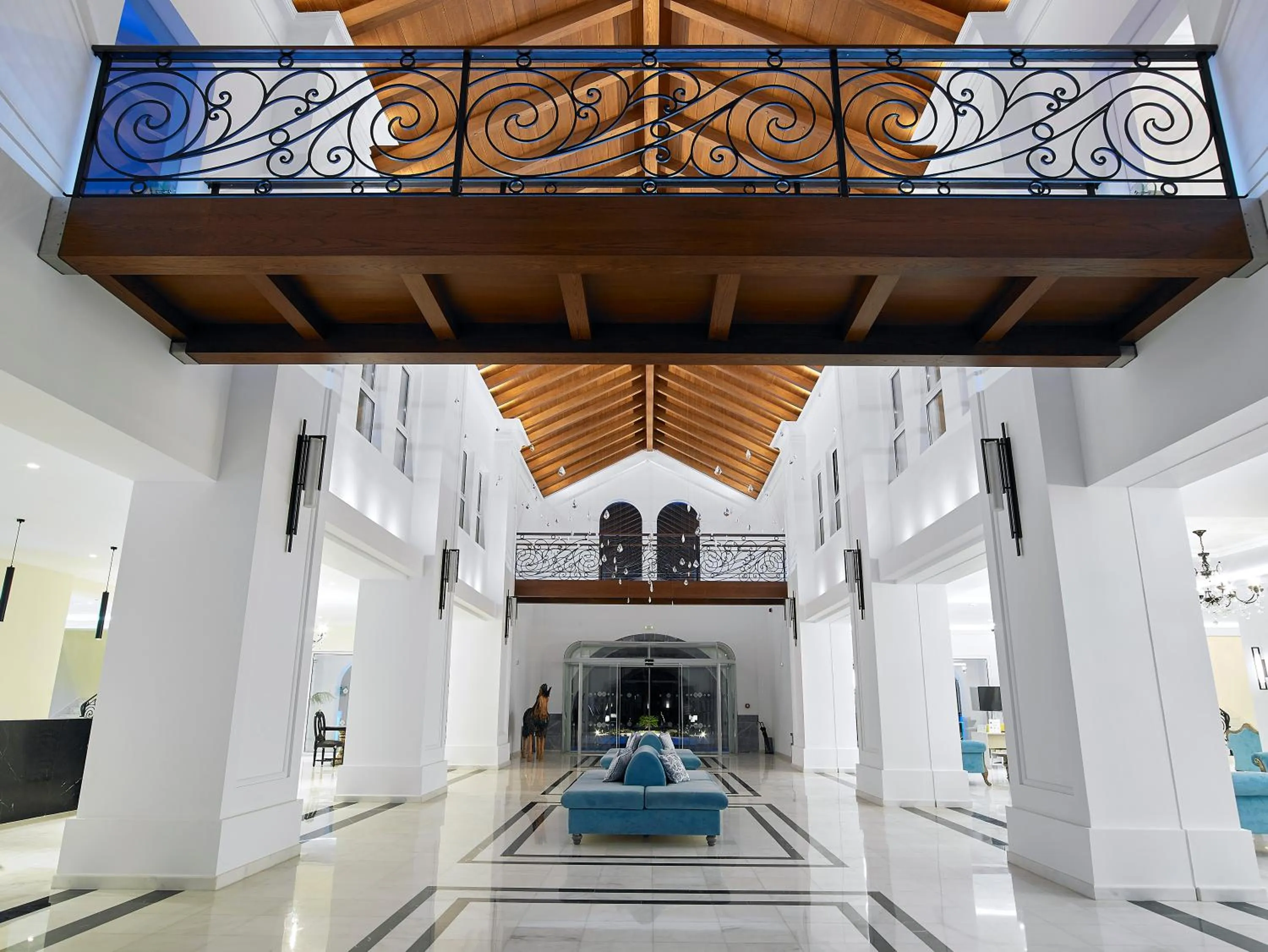 Lobby or reception in Anemos Luxury Grand Resort