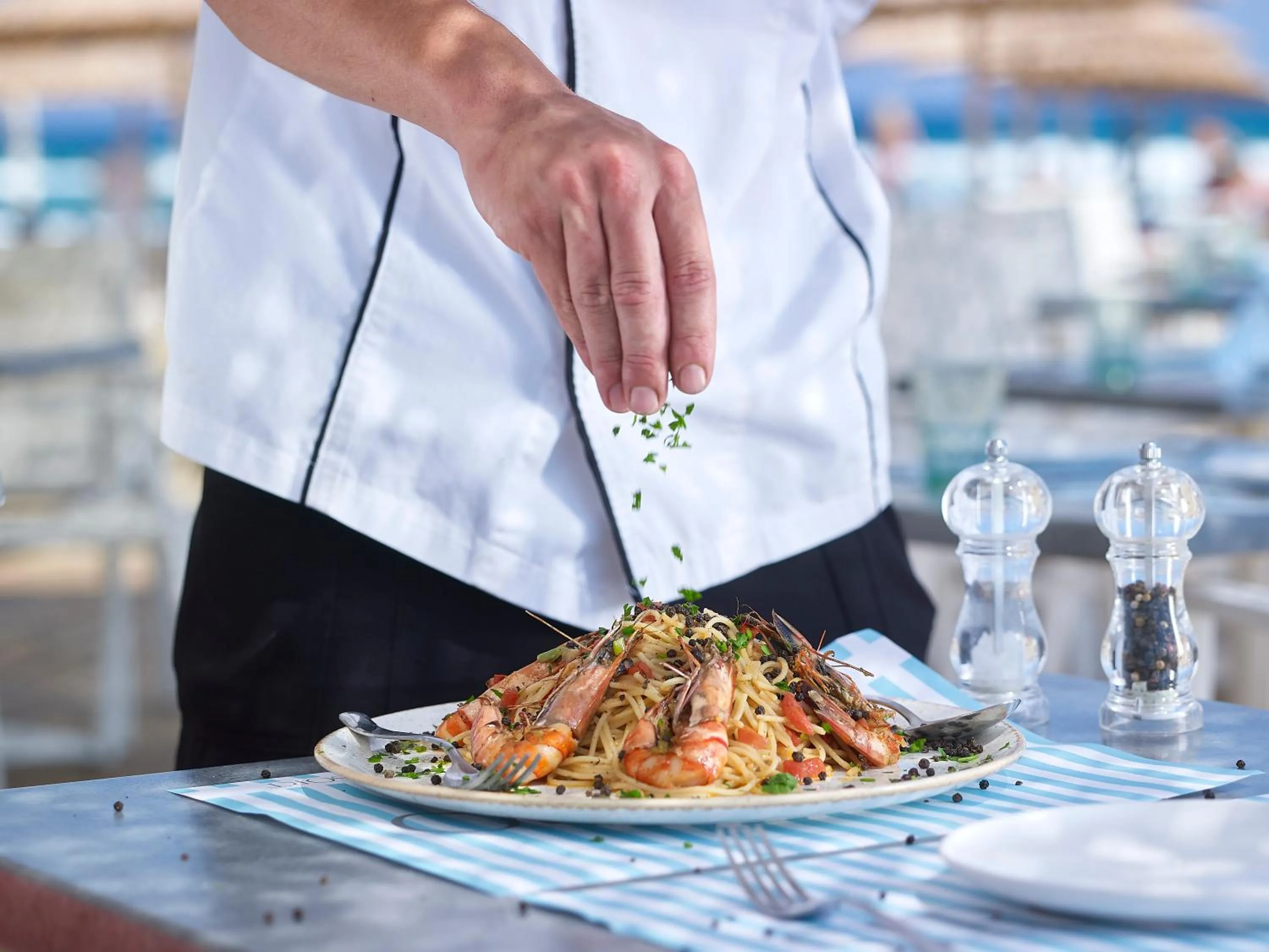 Lunch in Anemos Luxury Grand Resort