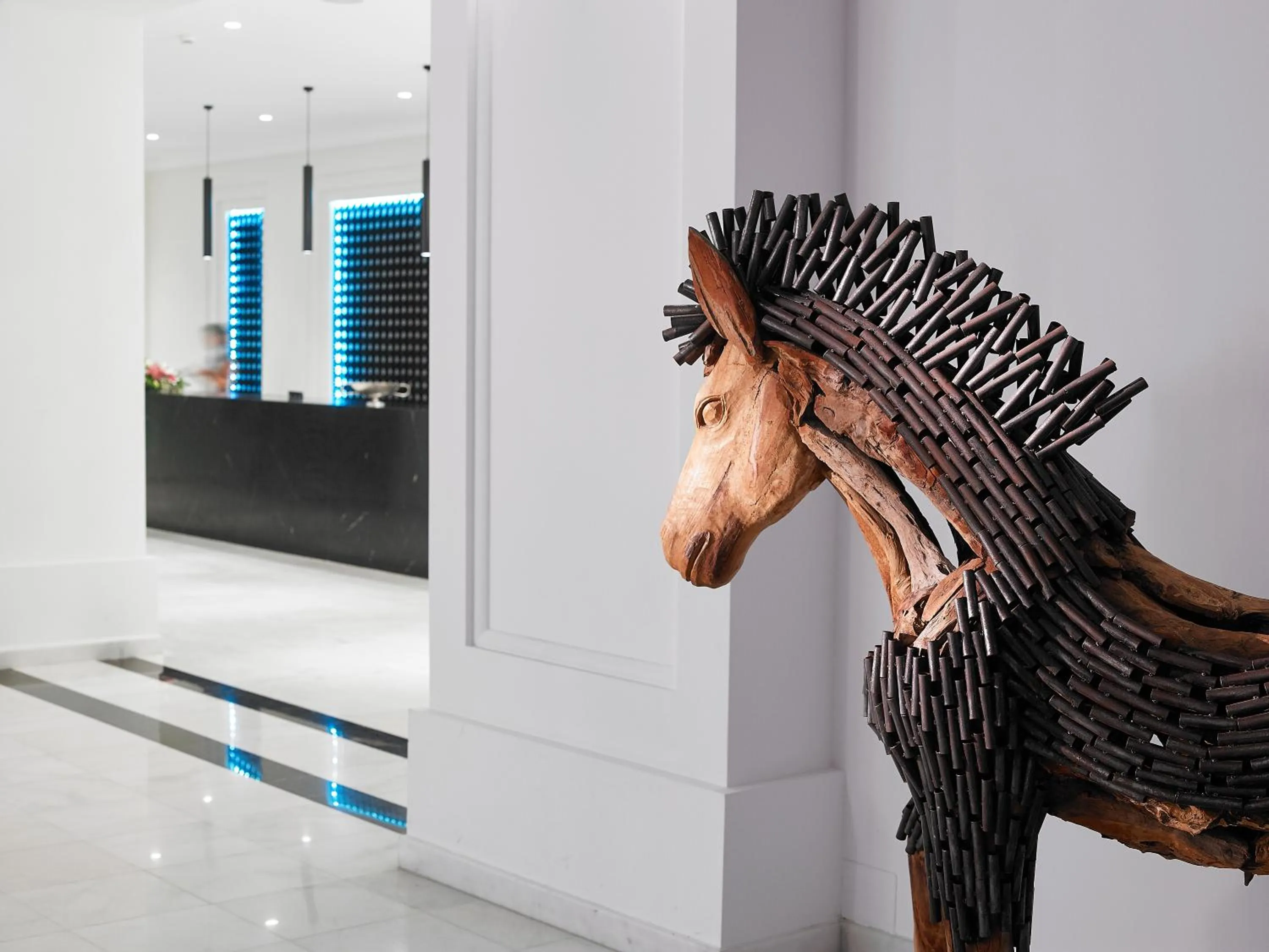 Decorative detail in Anemos Luxury Grand Resort