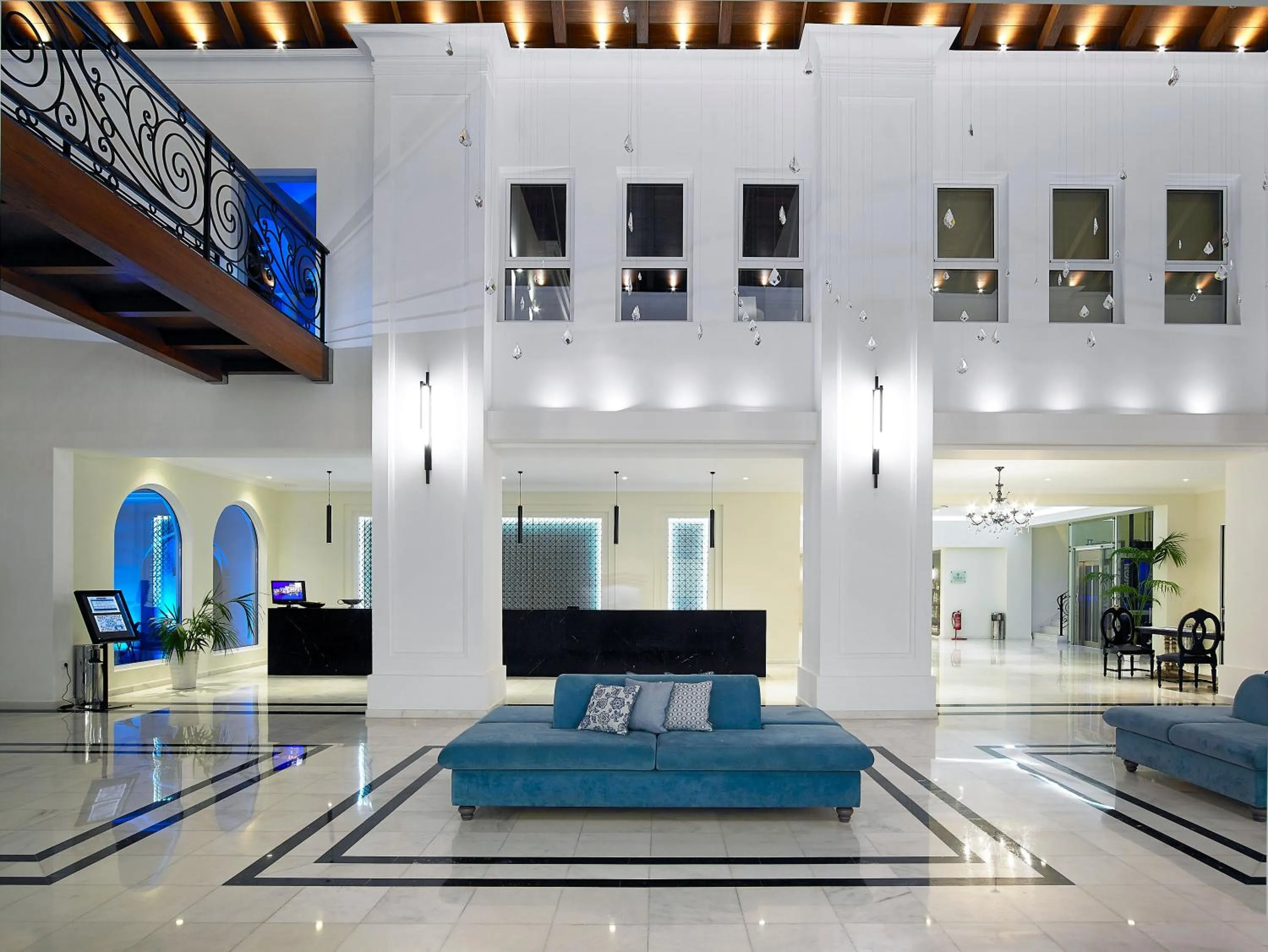 Lobby or reception in Anemos Luxury Grand Resort