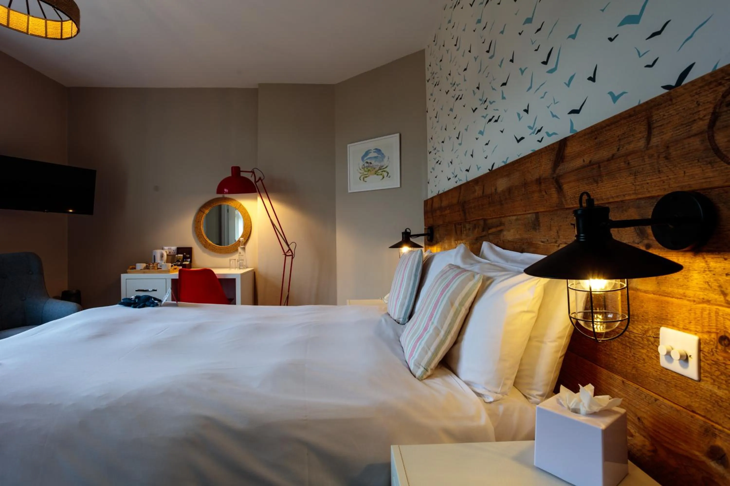 Bed in The Randolph Hotel