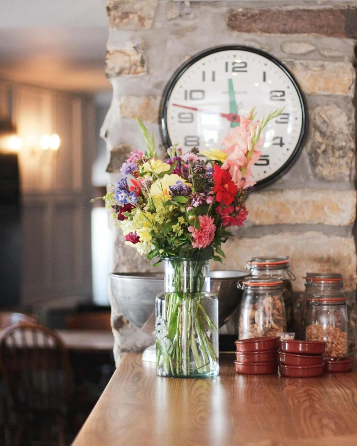 Decorative detail in The Five Dials Inn