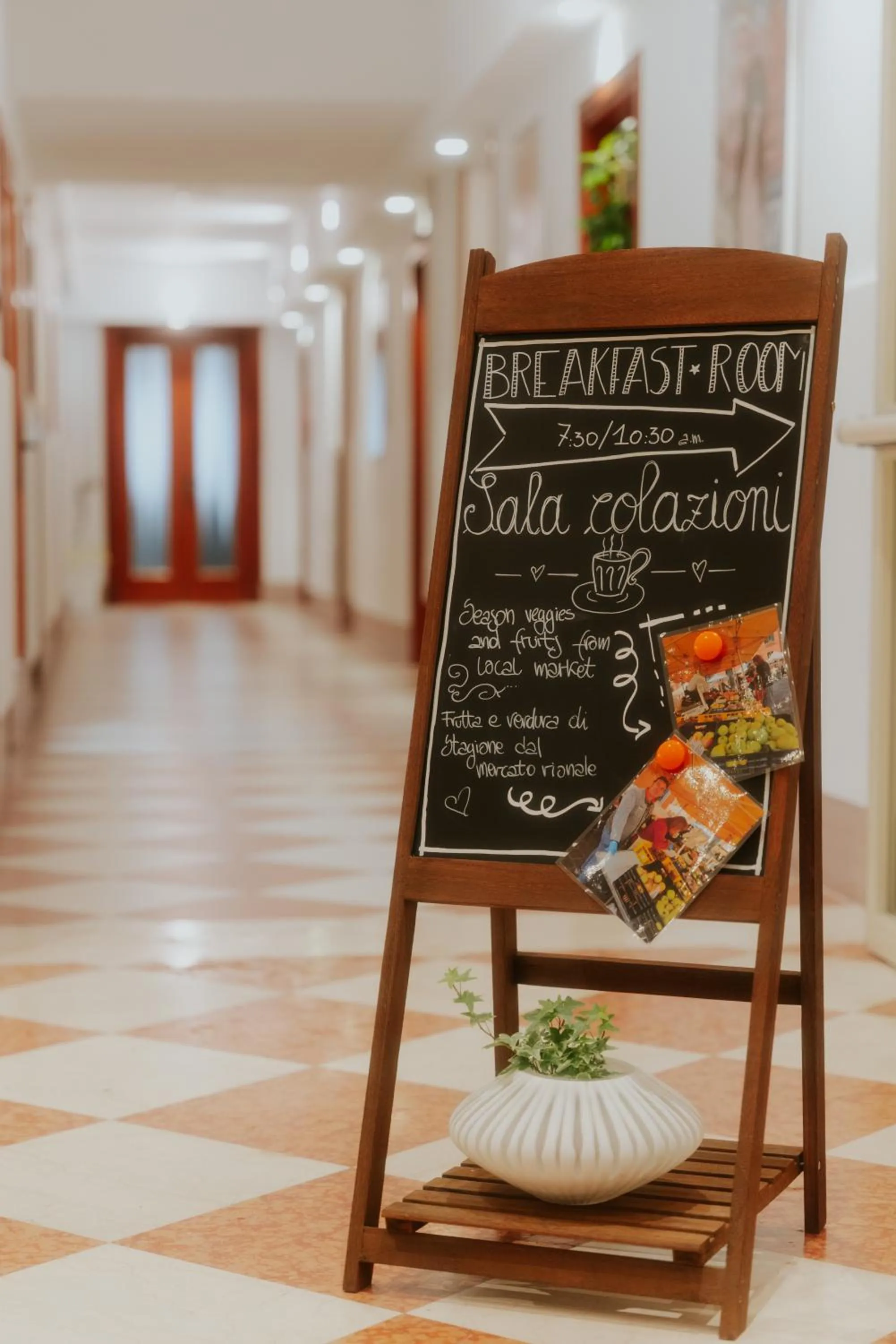 Food and drinks in Casa Accademia