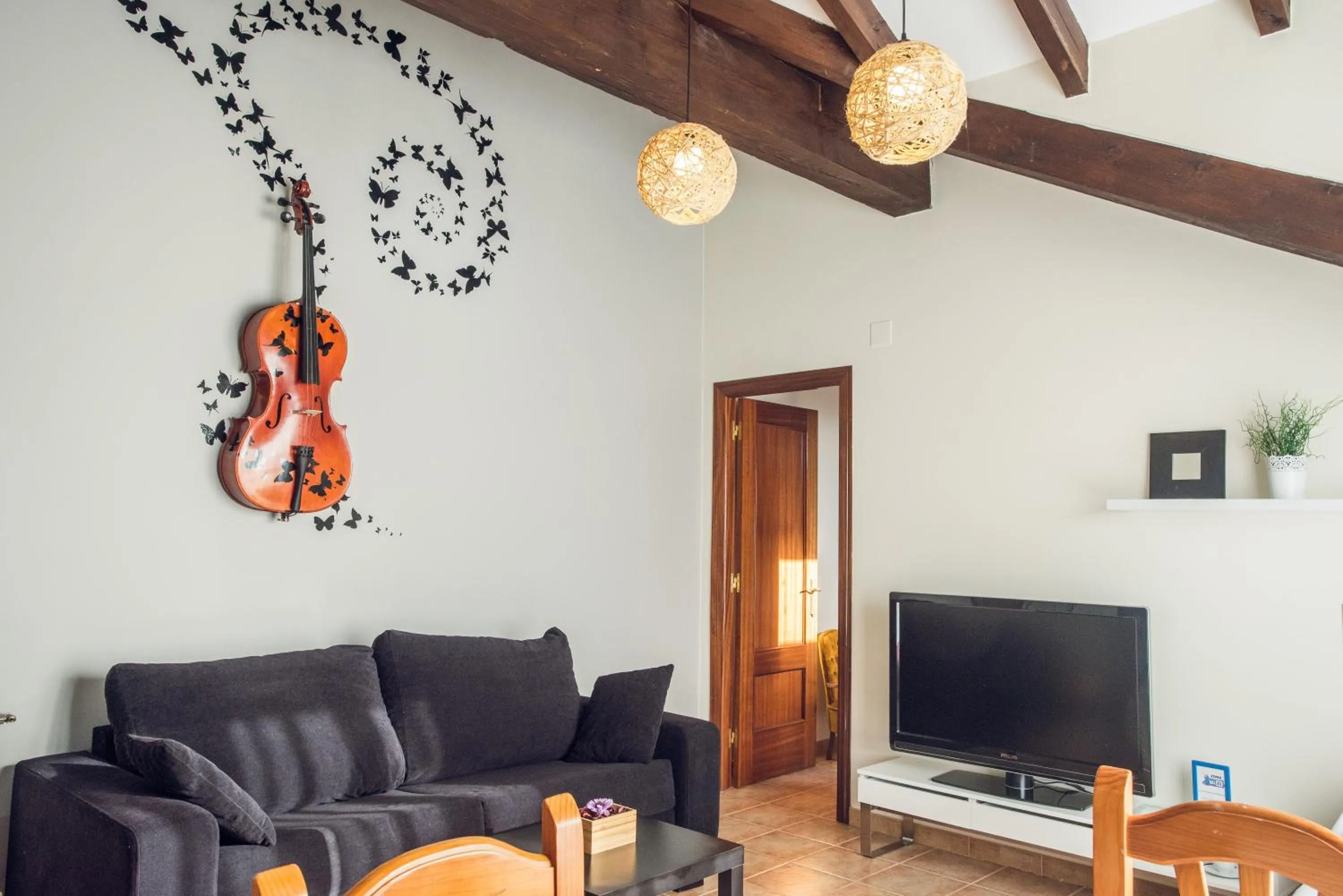 Living room in Apartamentos River Santander