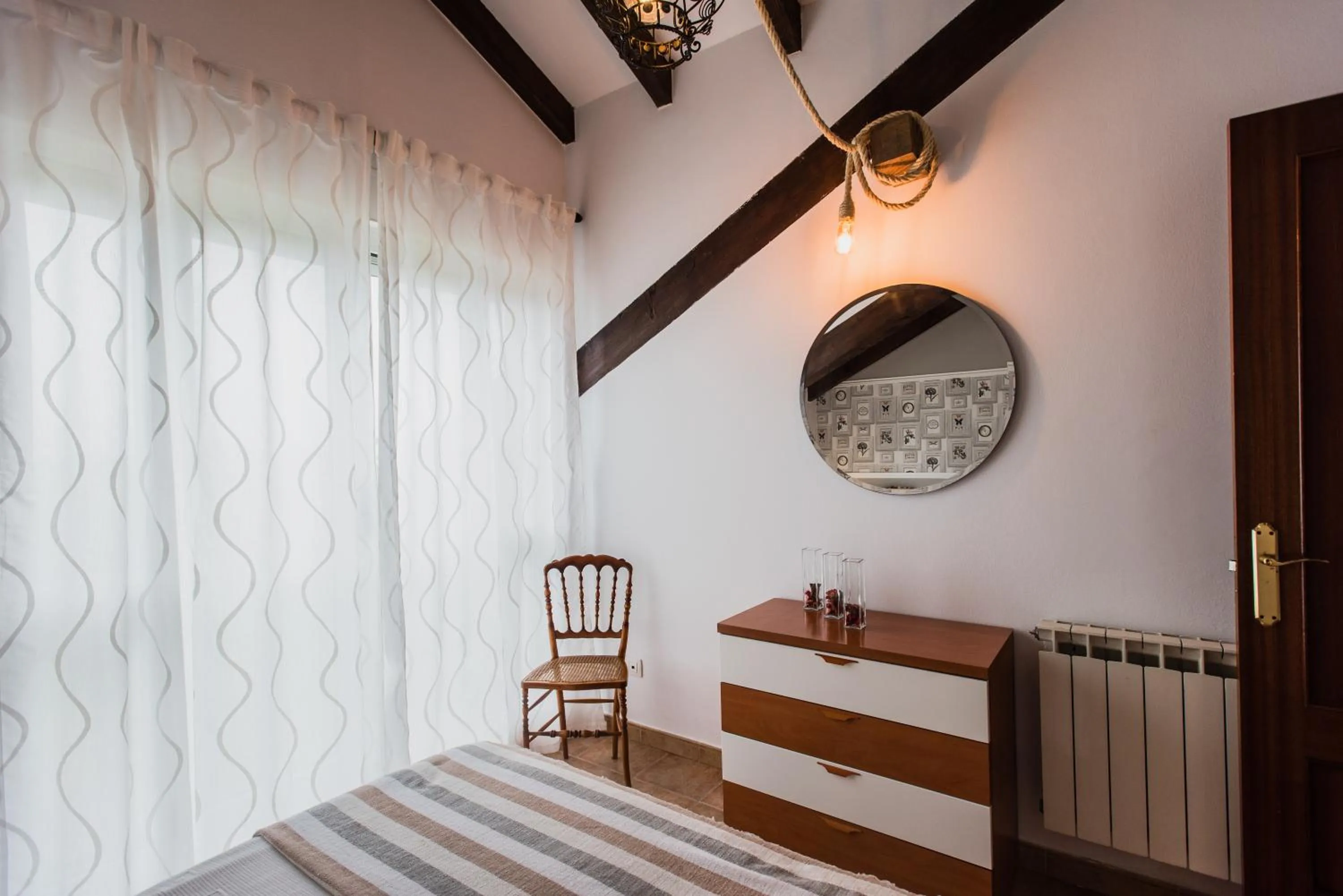 Bedroom in Apartamentos River Santander