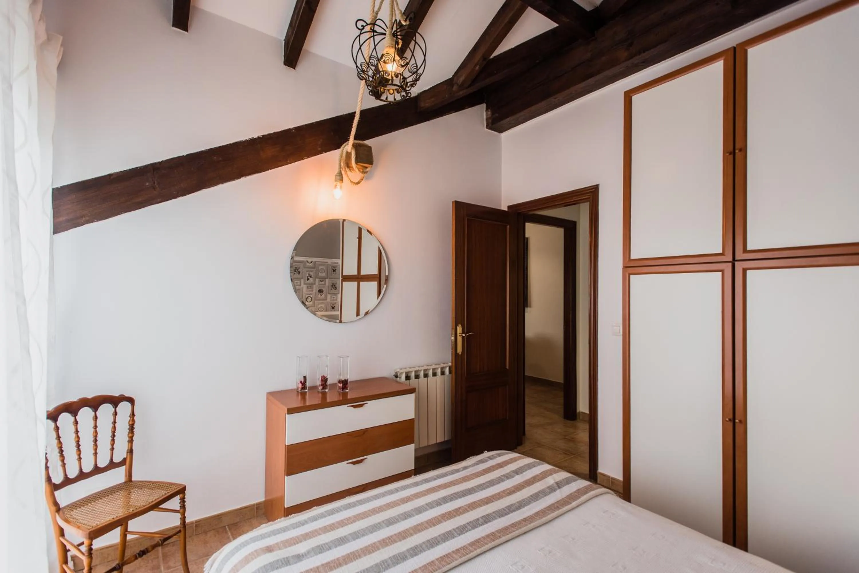 Bedroom, Bed in Apartamentos River Santander