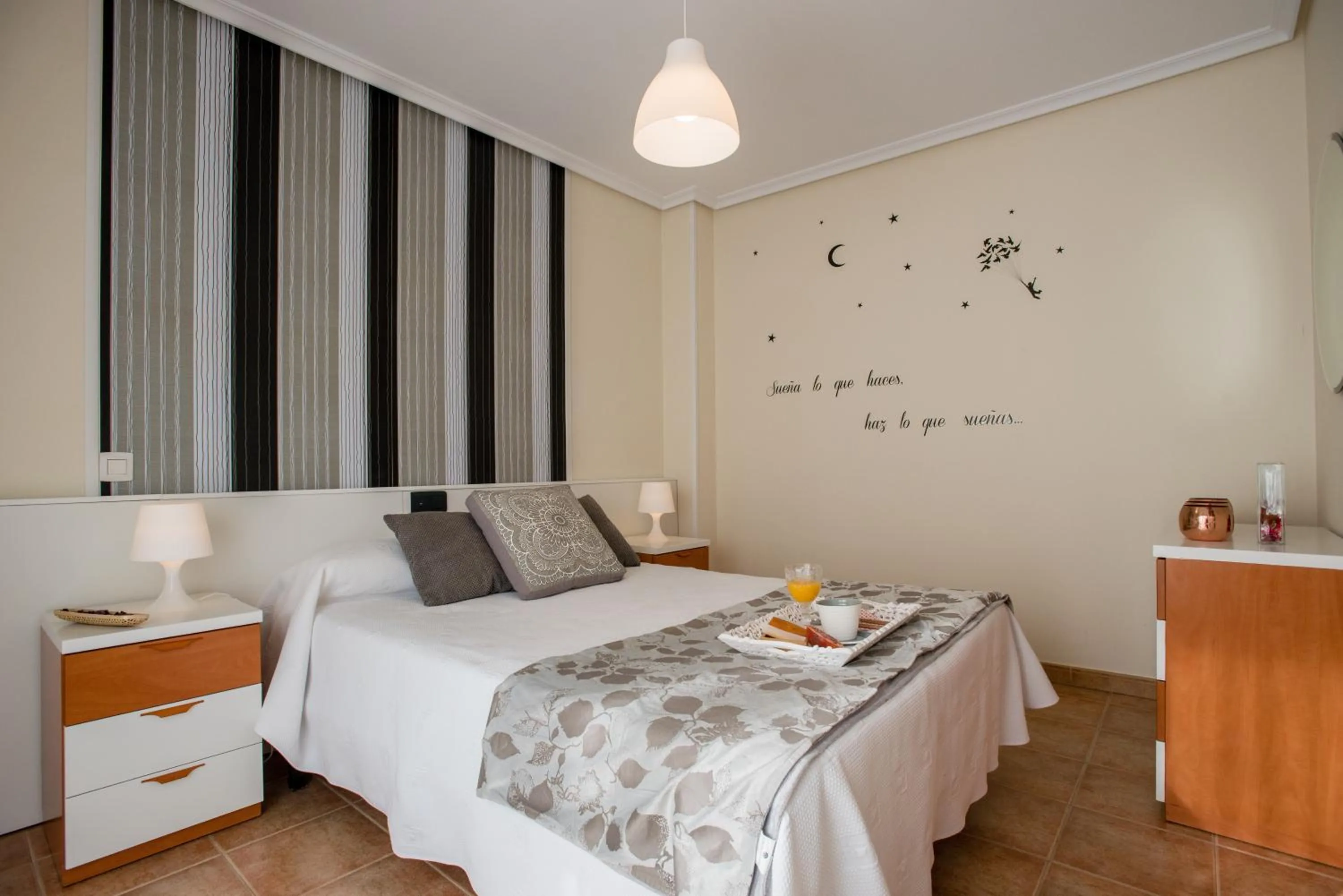 Bedroom, Bed in Apartamentos River Santander