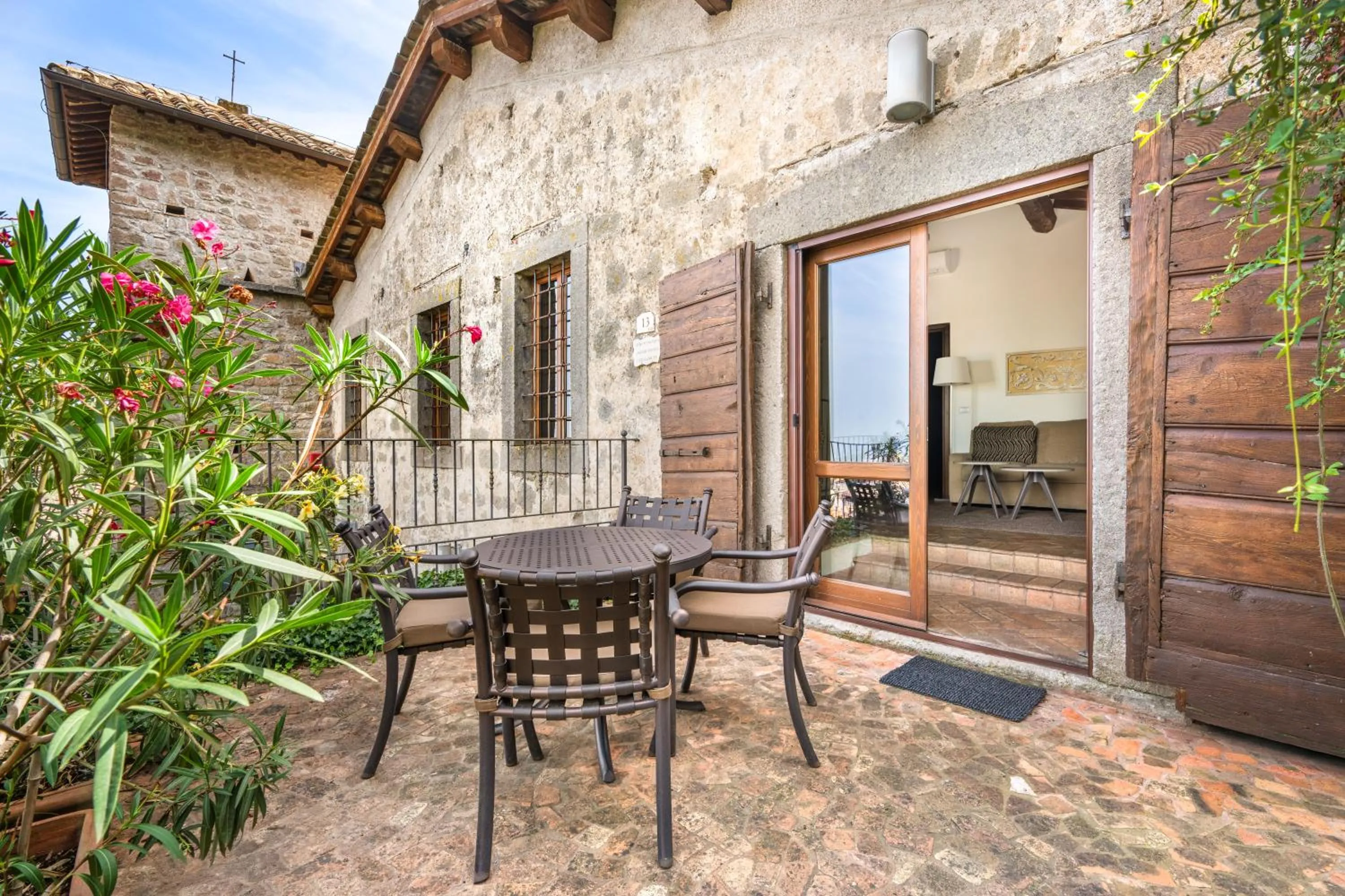 Patio in Palazzo Catalani Resort