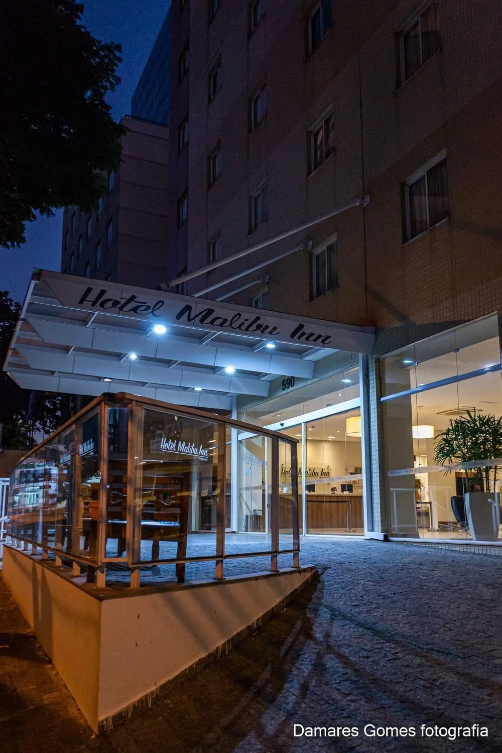 Facade/entrance in Hotel Malibu Inn Campinas