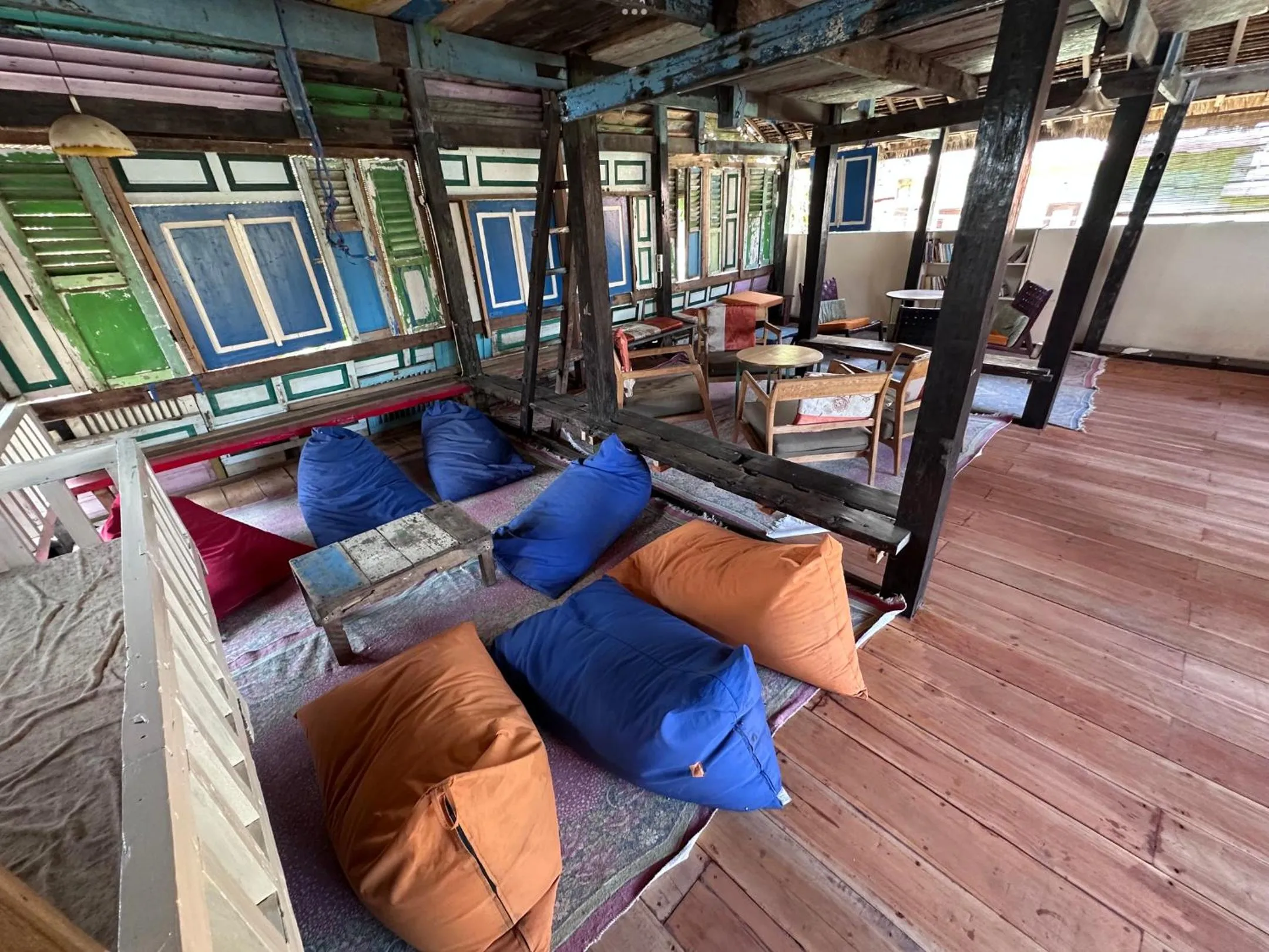 Living room in Gili La Boheme