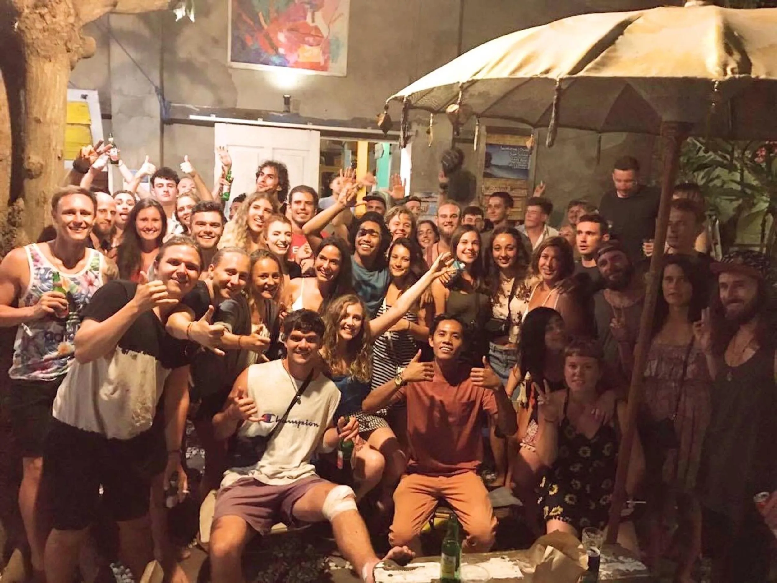 Garden in Gili La Boheme