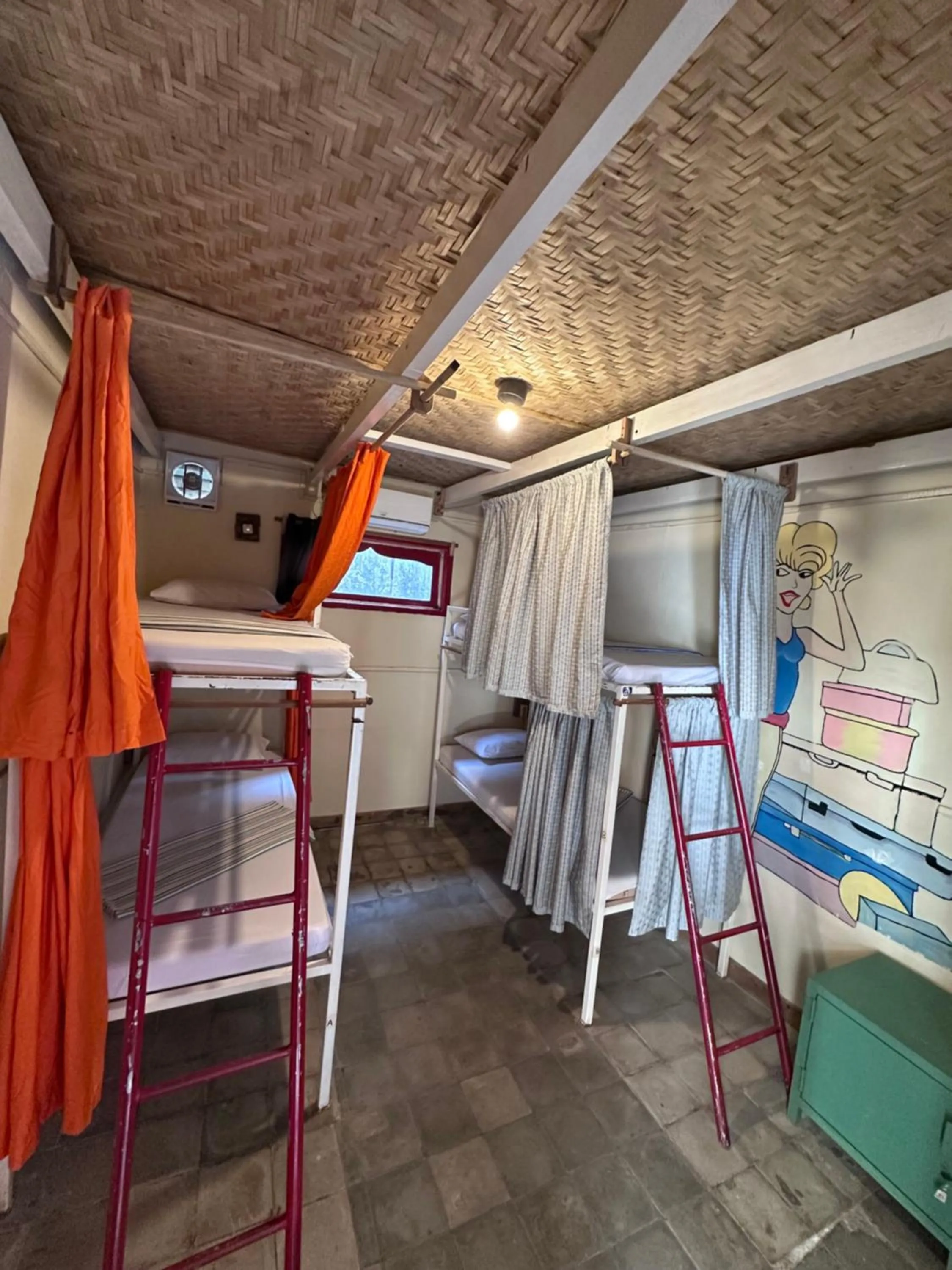 bunk bed in Gili La Boheme