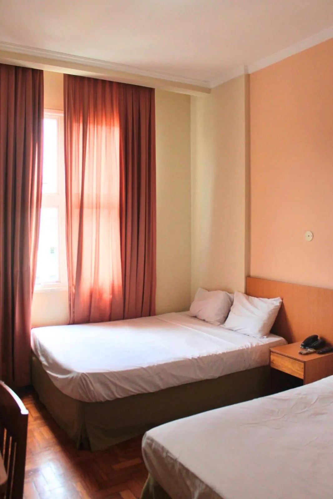 Bed in Hotel Atlântico Tower