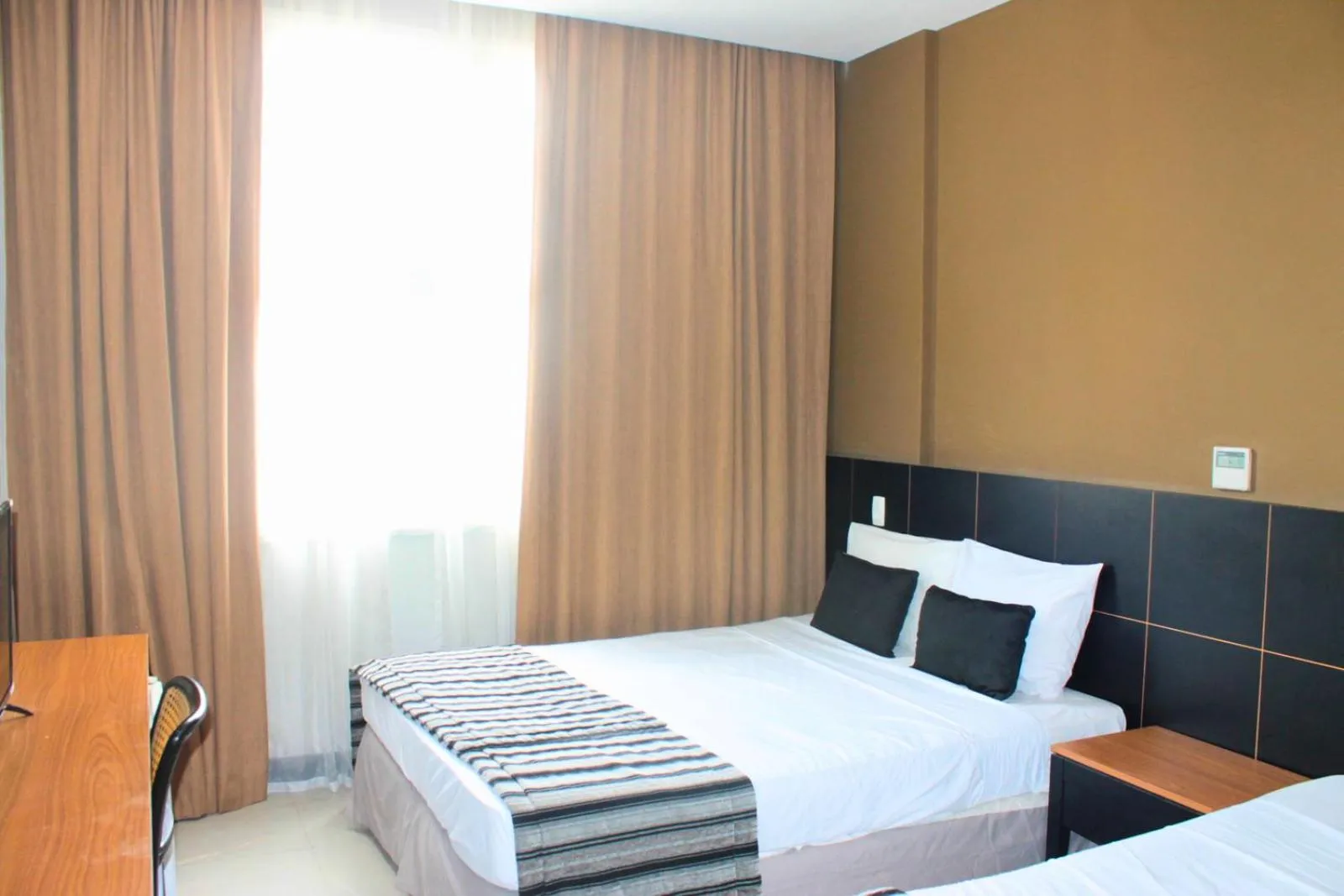 Bed in Hotel Atlântico Tower