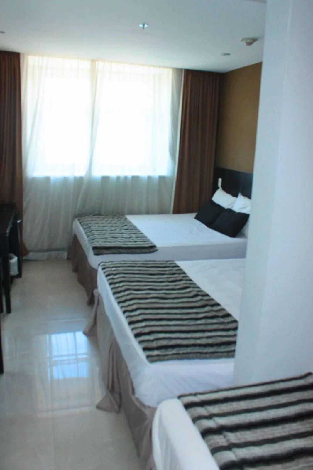 Bed in Hotel Atlântico Tower