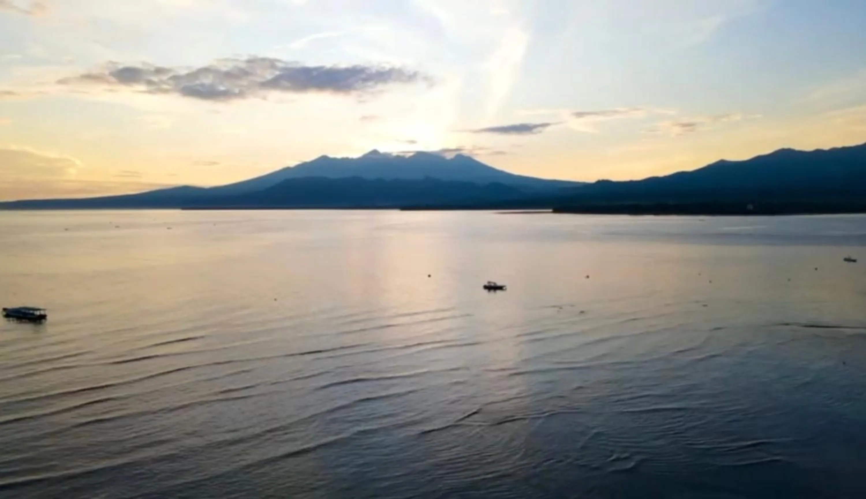 Sea view in Gusung Indah Bungalow Gili Air