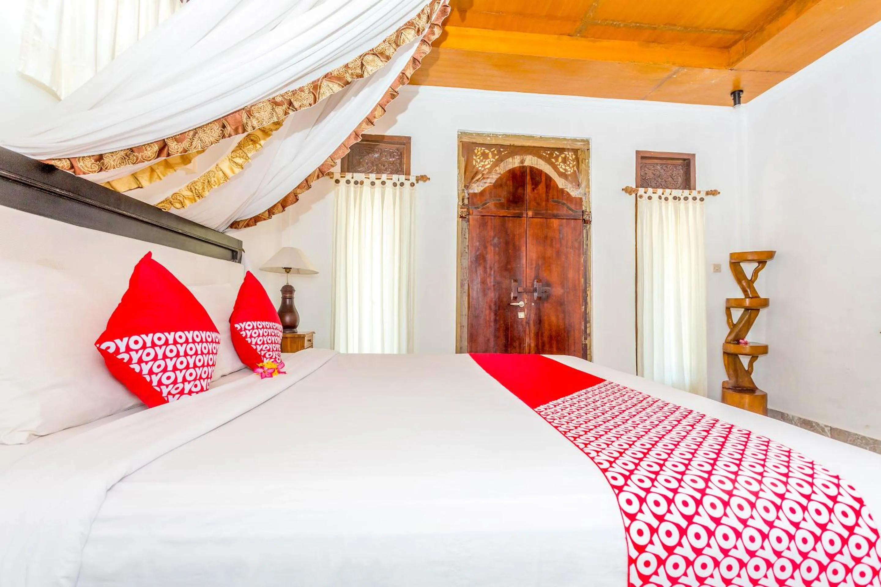 Bed in Gusung Indah Bungalow Gili Air